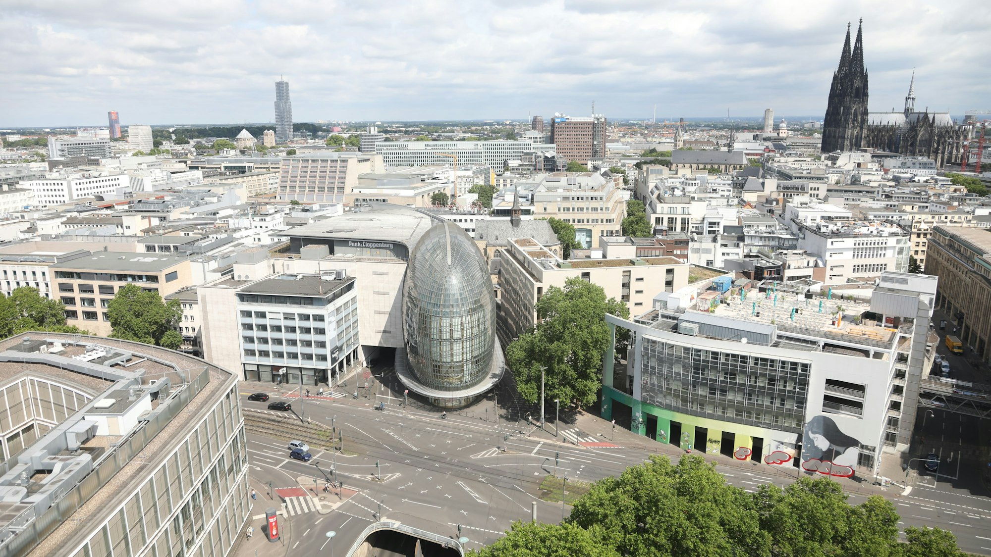 Blick auf Köln.
