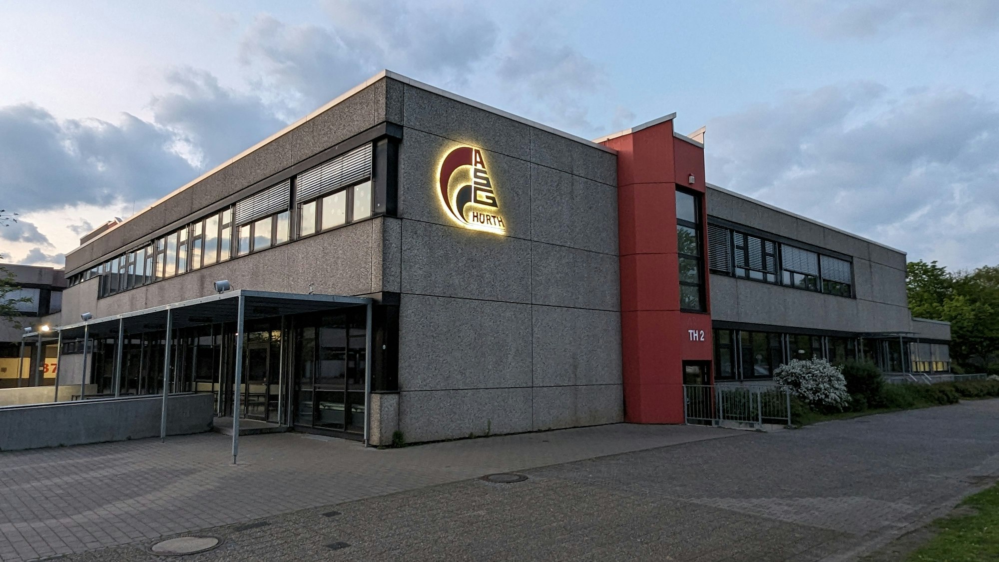Das Albert-Schweitzer-Gymnasium in Hürth.