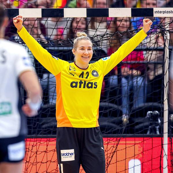 Die deutsche Handballerin Katharina Filter