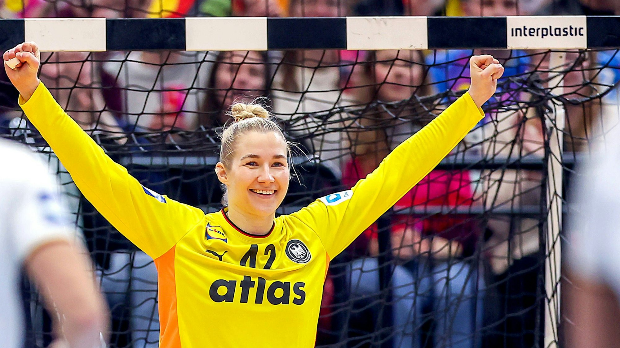 Die deutsche Handballerin Katharina Filter