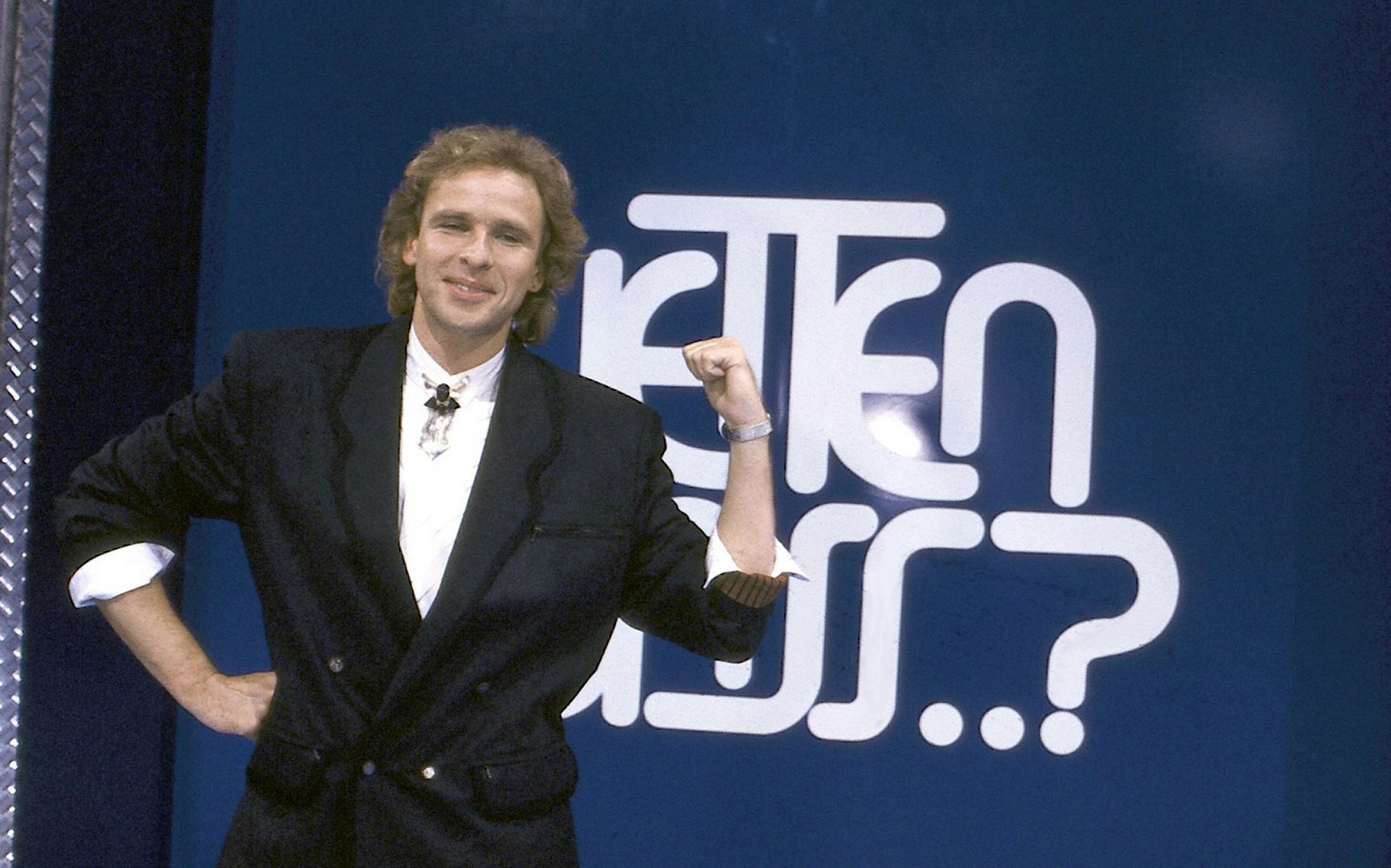 Thomas Gottschalk präsentierte „Wetten, dass ..?“ erstmals 1987. (Bild: ZDF/Renate Schäfer)