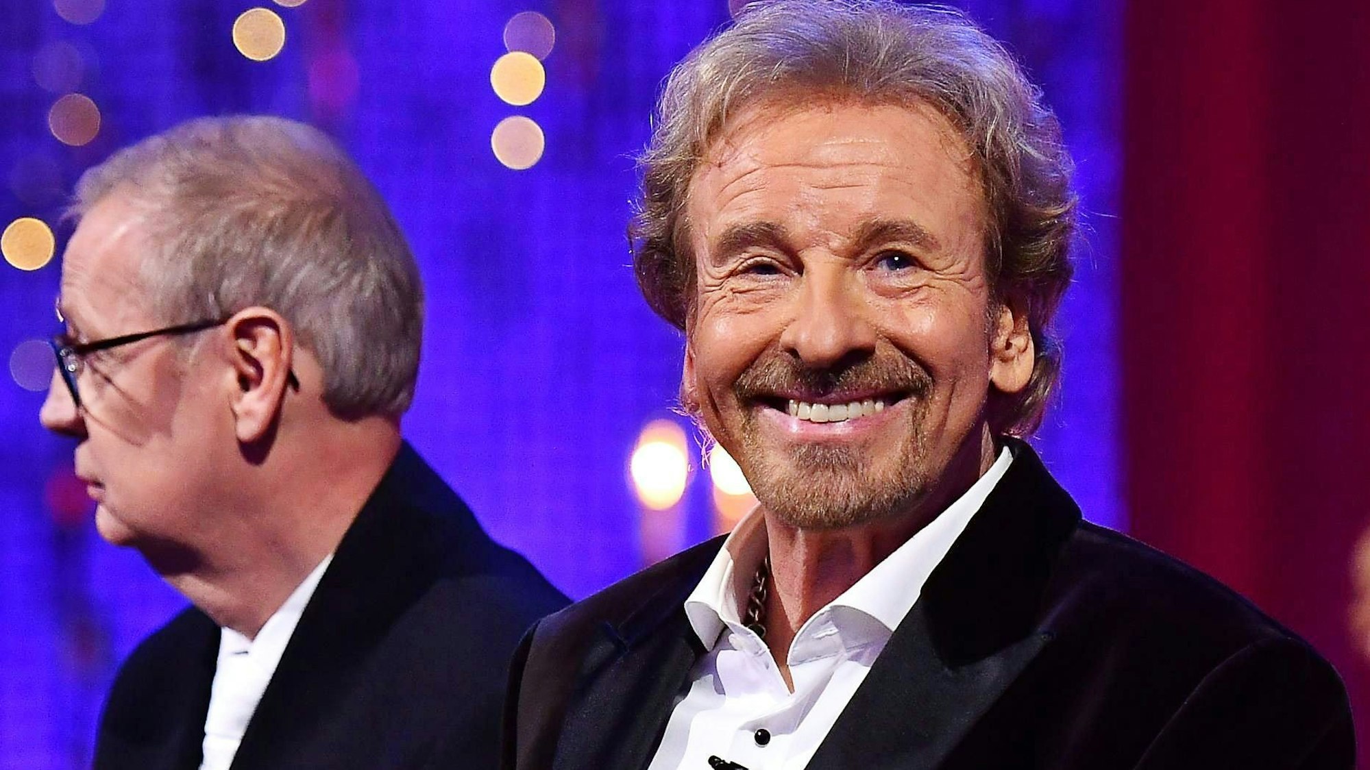 Thomas Gottschalk (r) und Günther Jauch während der RTL-Show „Denn sie wissen nicht, was passiert“.
