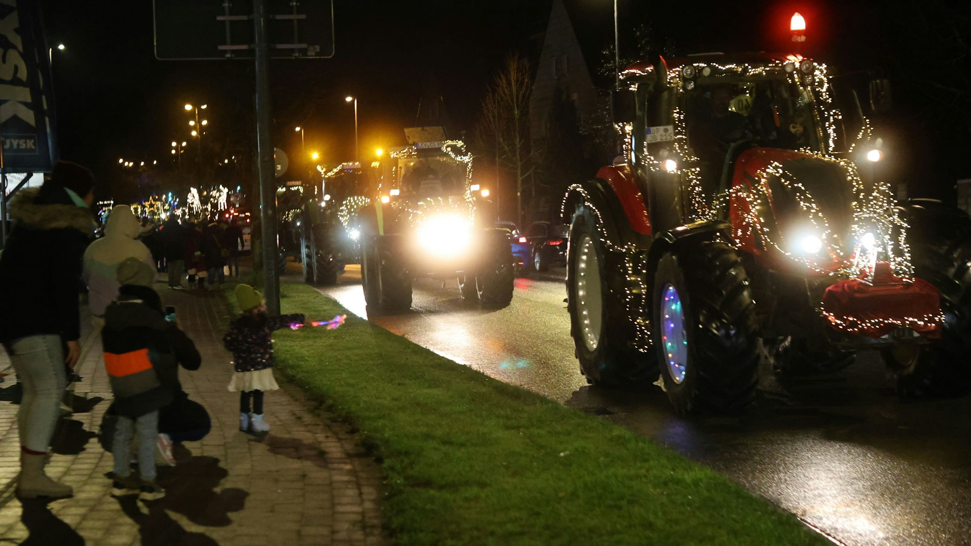 Traktorenzug von Leichlingen nach Imbach