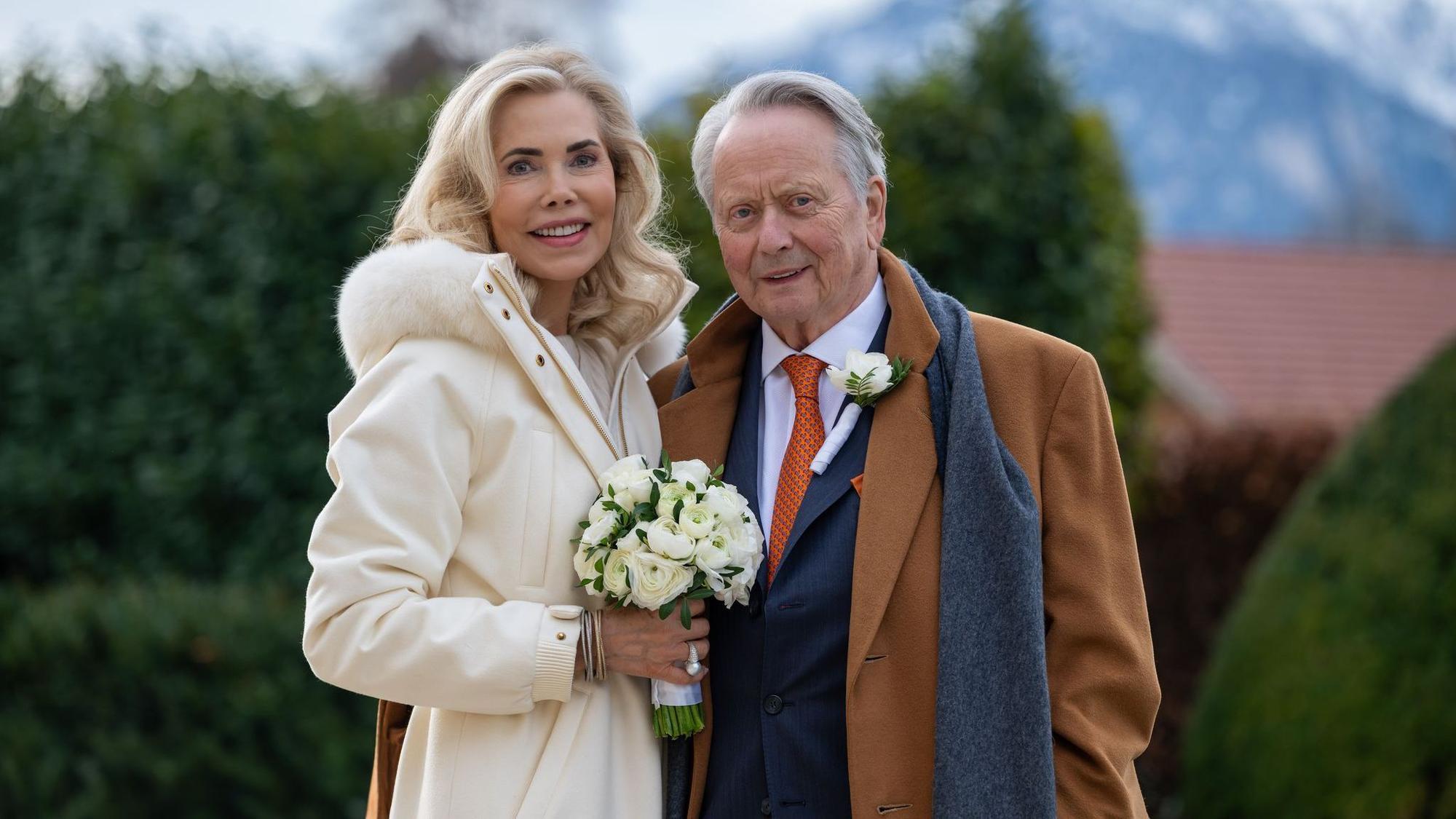 Gabriela zu Leiningen und Wolfgang Porsche haben geheiratet.