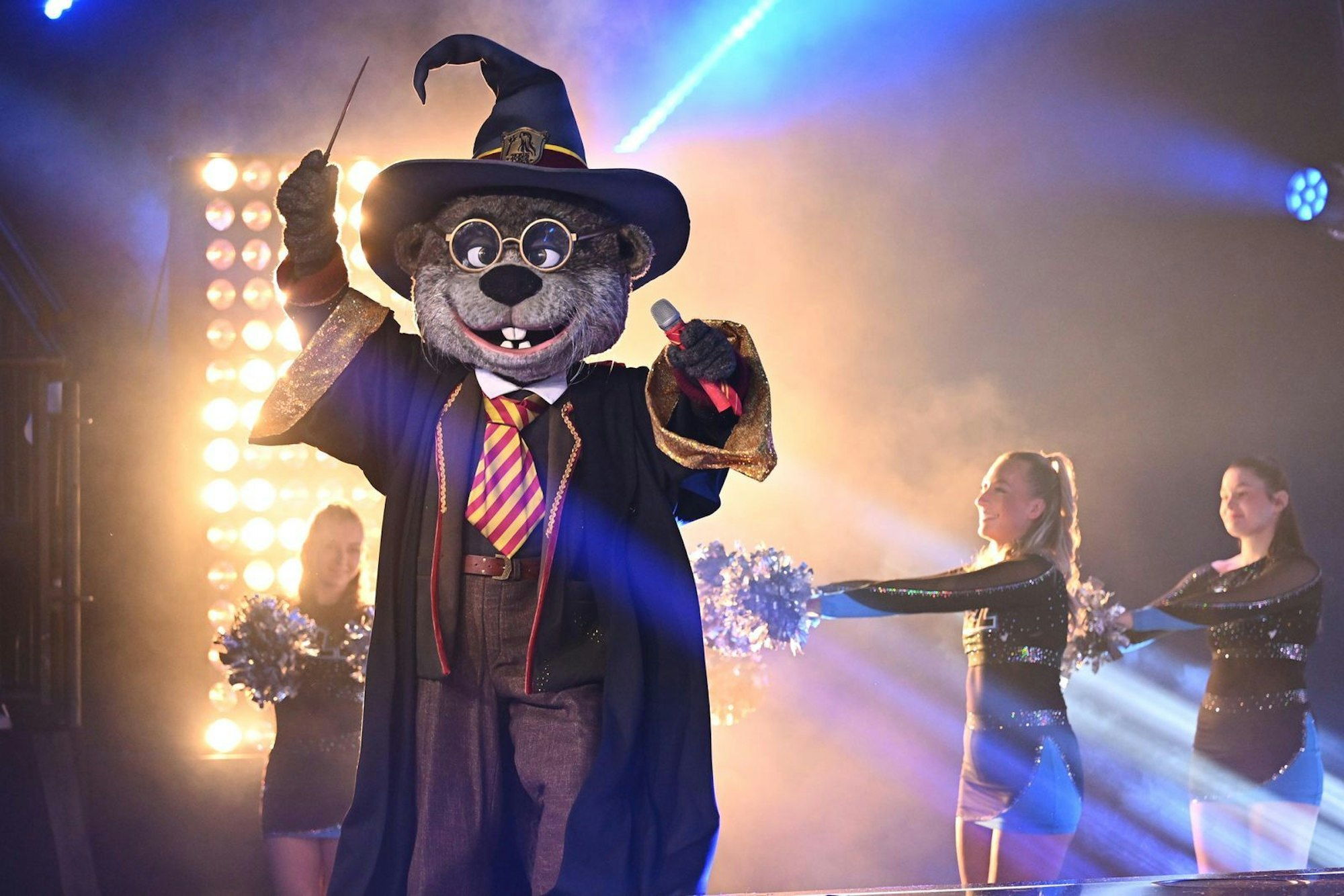 Im Halbfinale setzte Harry Otter mit „Sweet Caroline“ und „Major Tom“ auf echte Stadionknaller - und bekam zwar viel Lob, aber trotzdem die wenigstens Fan-Stimmen. (Bild: Joyn/Willi Weber)
