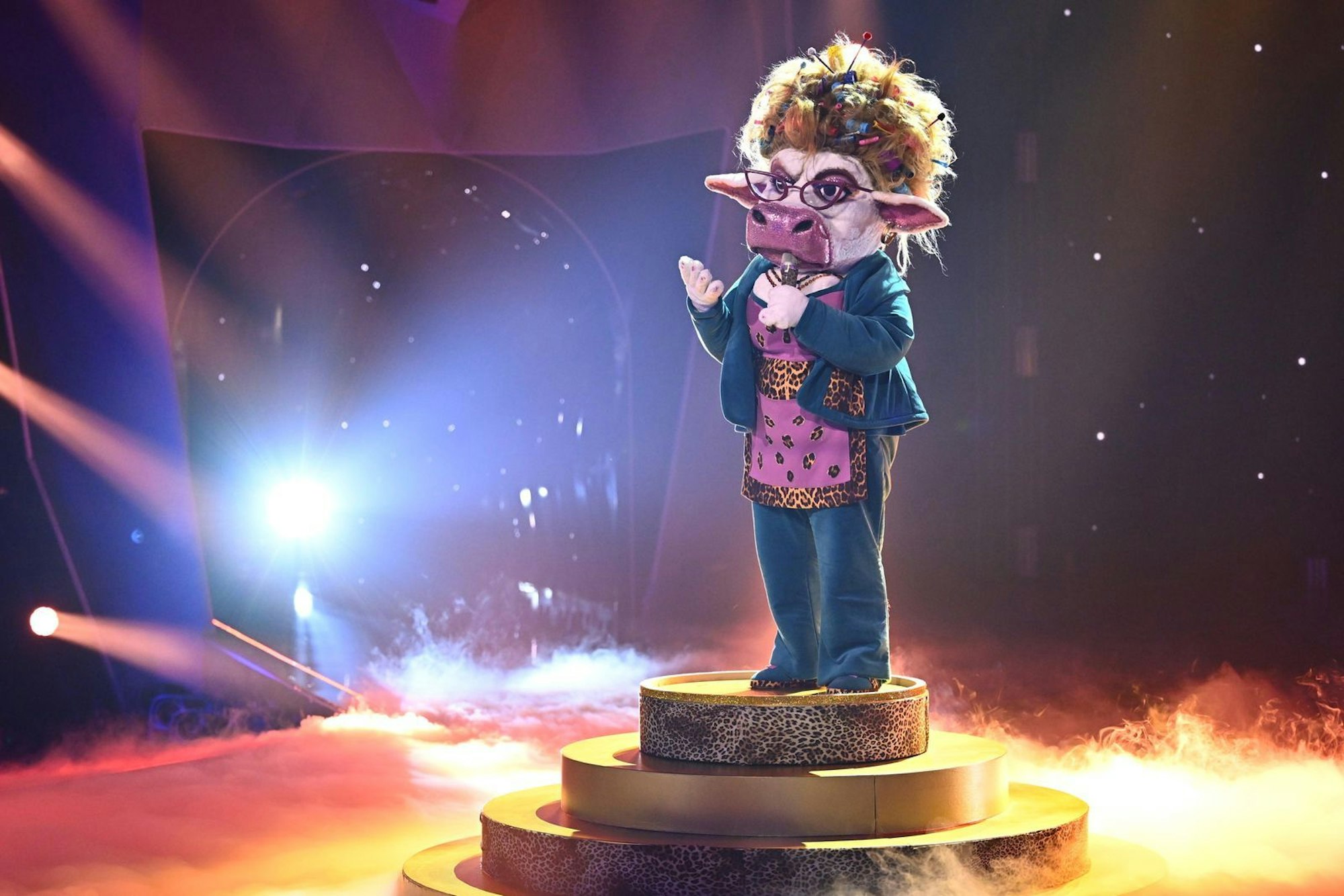 Muuhinka lieferte mit „One Moment In Time“ von Whitney Houston einen ganz besonderen „Muuhment“ und die wohl beste Gesangsleistung der Staffel. (Bild: Joyn/Willi Weber)