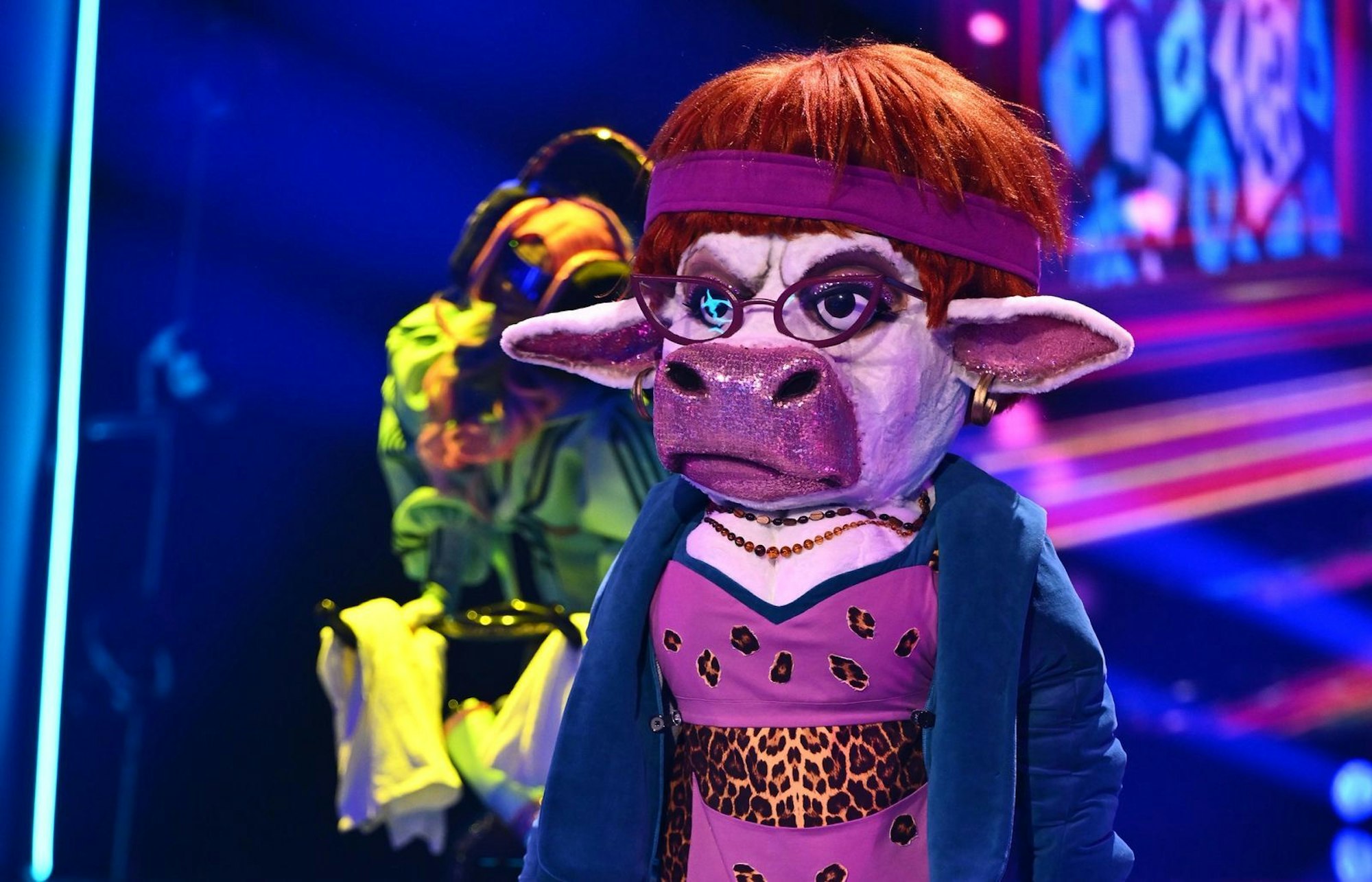 In der zweiten Gesangsrunde setzte Muuhnika dann mit „Let's Get Loud“ auf Tempo - und überzeugte auch hier. Für Verona ist klar: „Du bist Meltem Kaptan.“ (Bild: Joyn/Willi Weber)