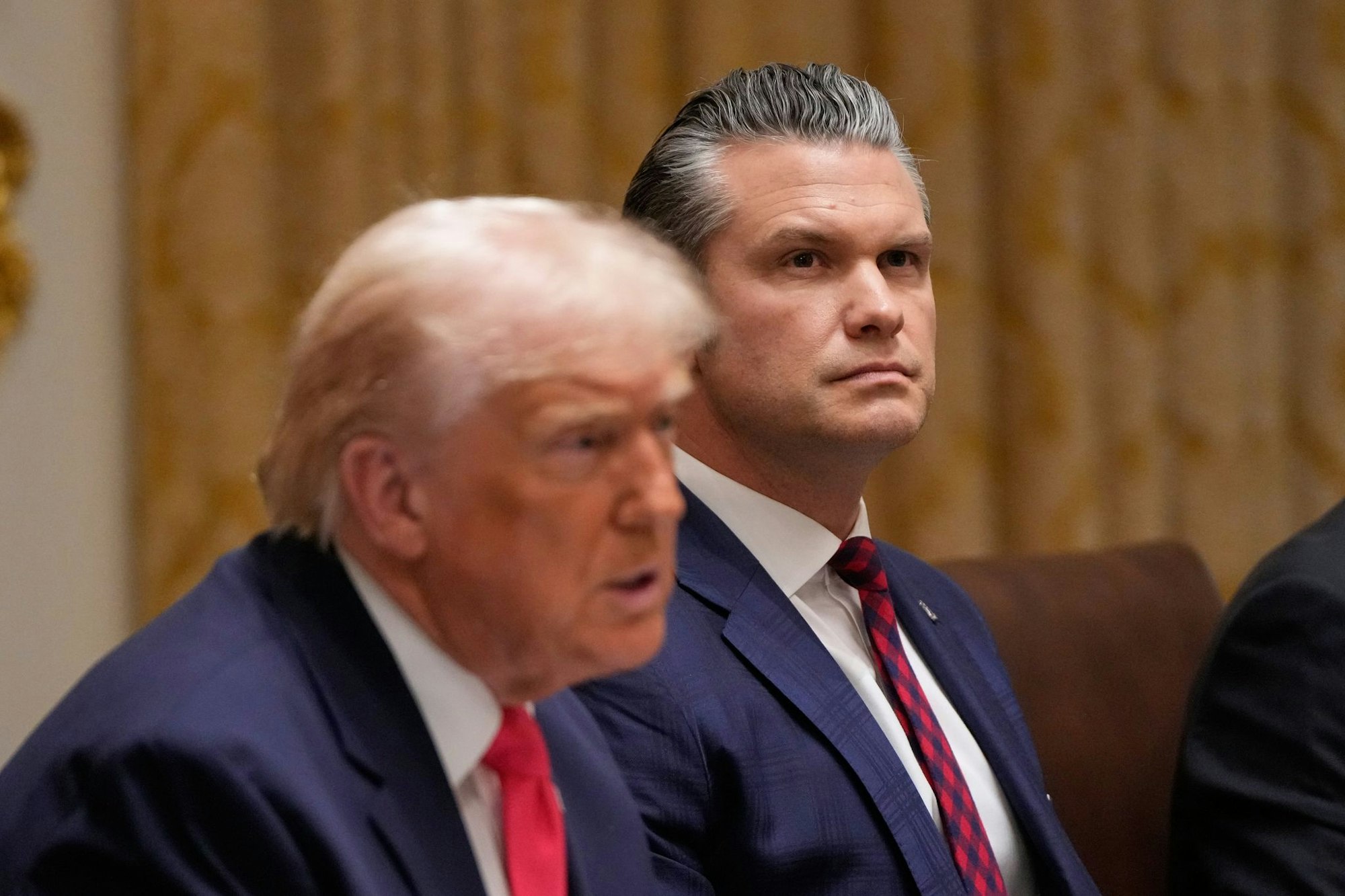 US-Präsident Donald Trump helfe gerne Ländern, die sich selbst helfen würden, sagte Pentagon-Chef Pete Hegseth. (Archivbild)