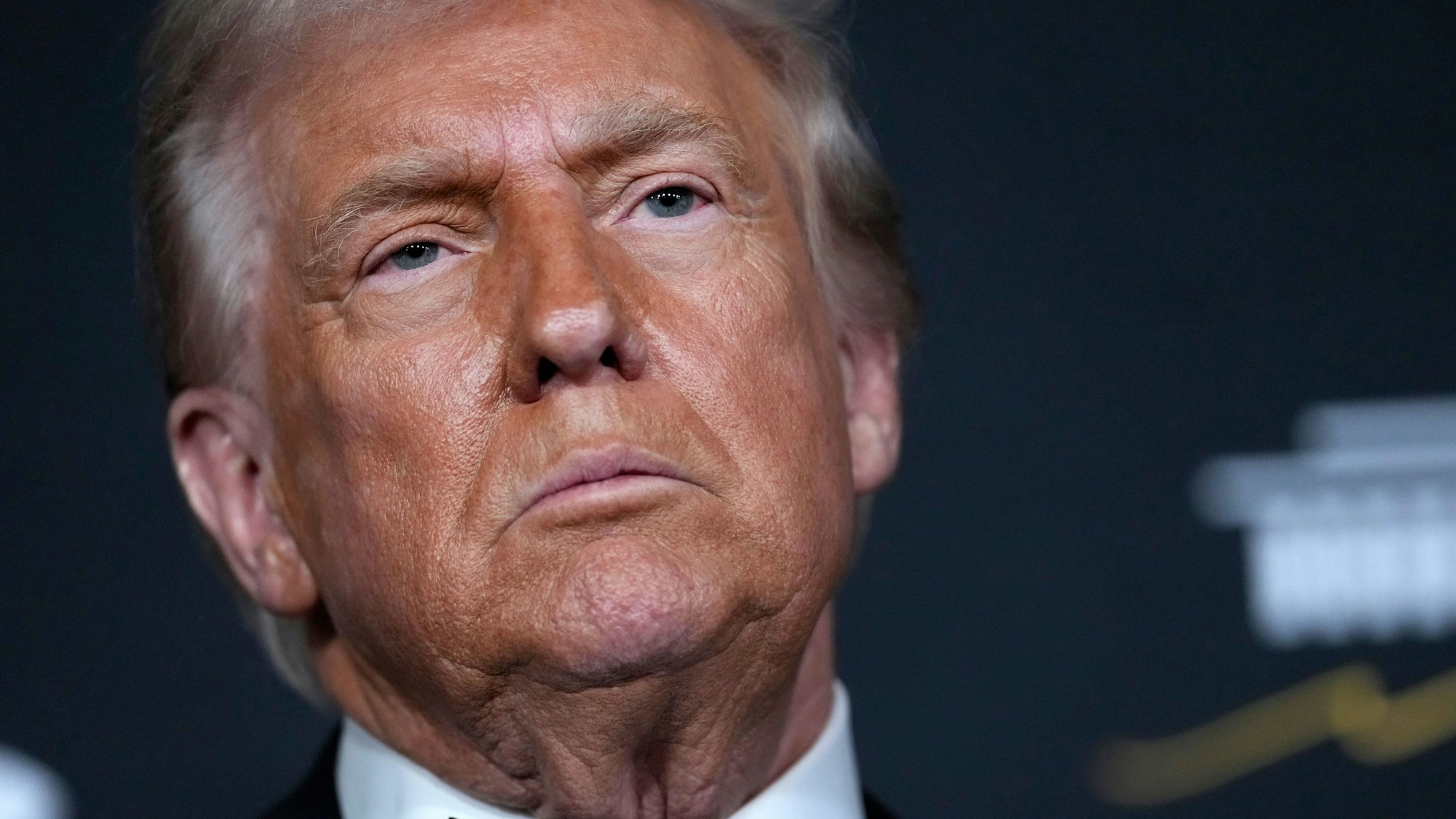 Das Bild zeigt US-Präsident Donald Trump. Foto: Julia Demaree Nikhinson/AP/dpa