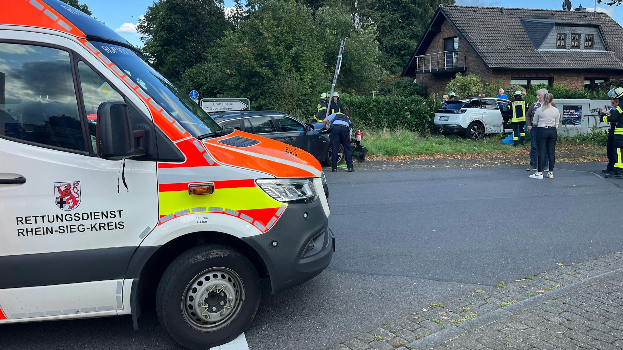Der Rettungsdienst des Rhein-Sieg-Kreises bedient auch die Ortschaften im ländlichen Raum.