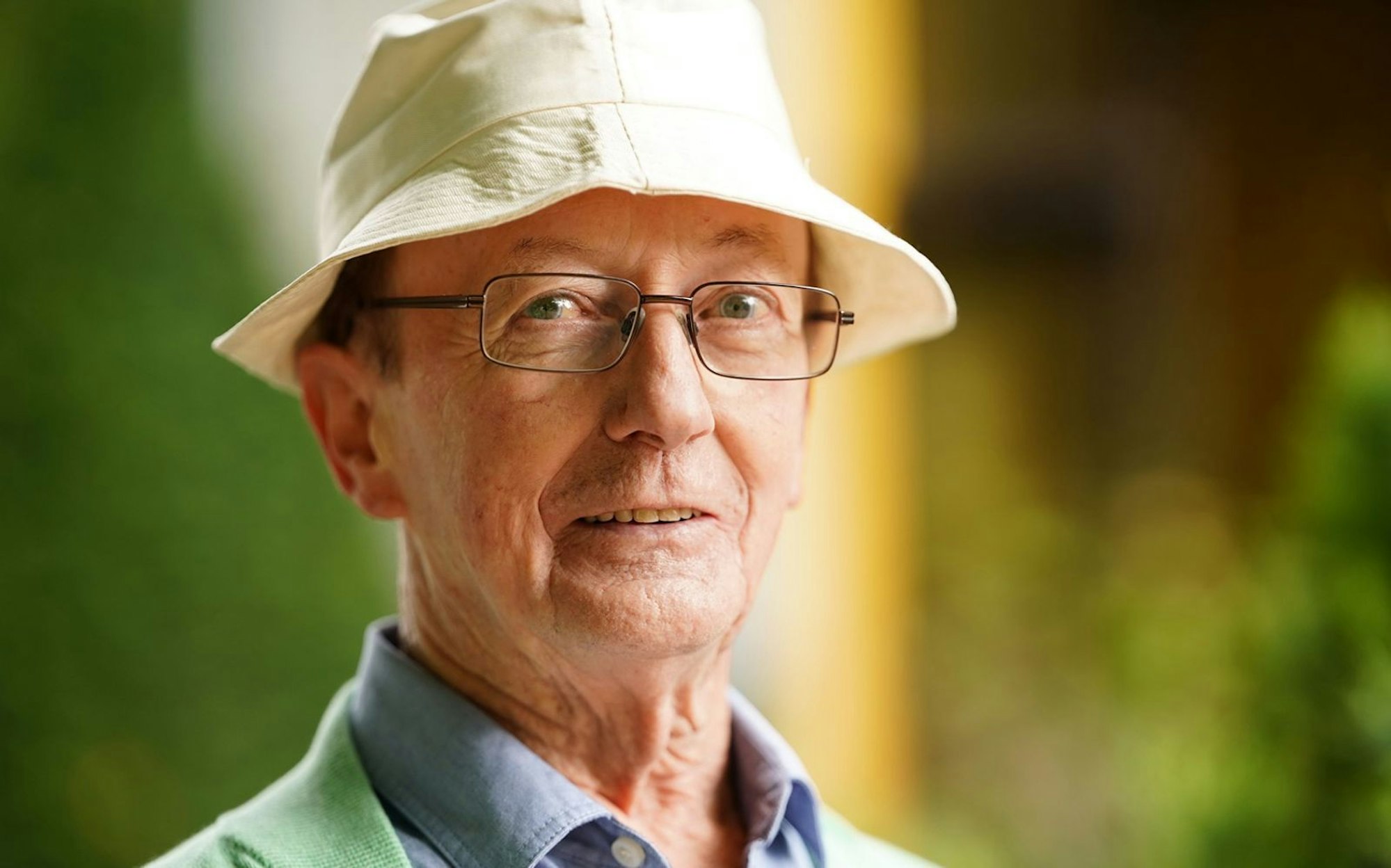 Bei Salat hört für den 74-Jährigen der Spaß auf. (Bild: RTL / Stefan Gregorowius)