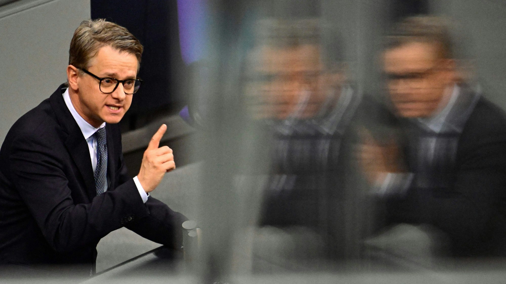 CDU-Generalsekretär Carsten Linnemann im Bundestag. (Archivbild)