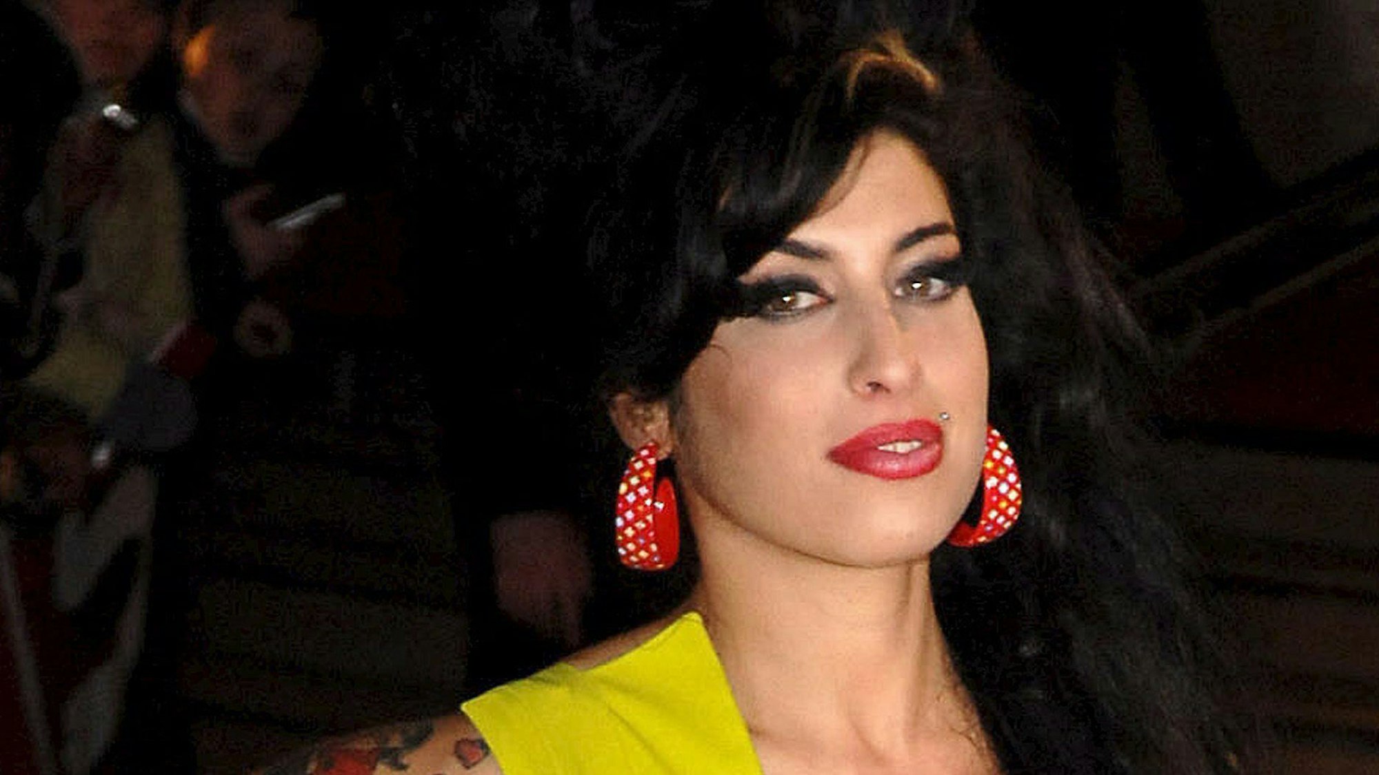 Amy Winehouse bei der Ankunft zur Verleihung der Brit Awards im Messezentrum Earls Court.