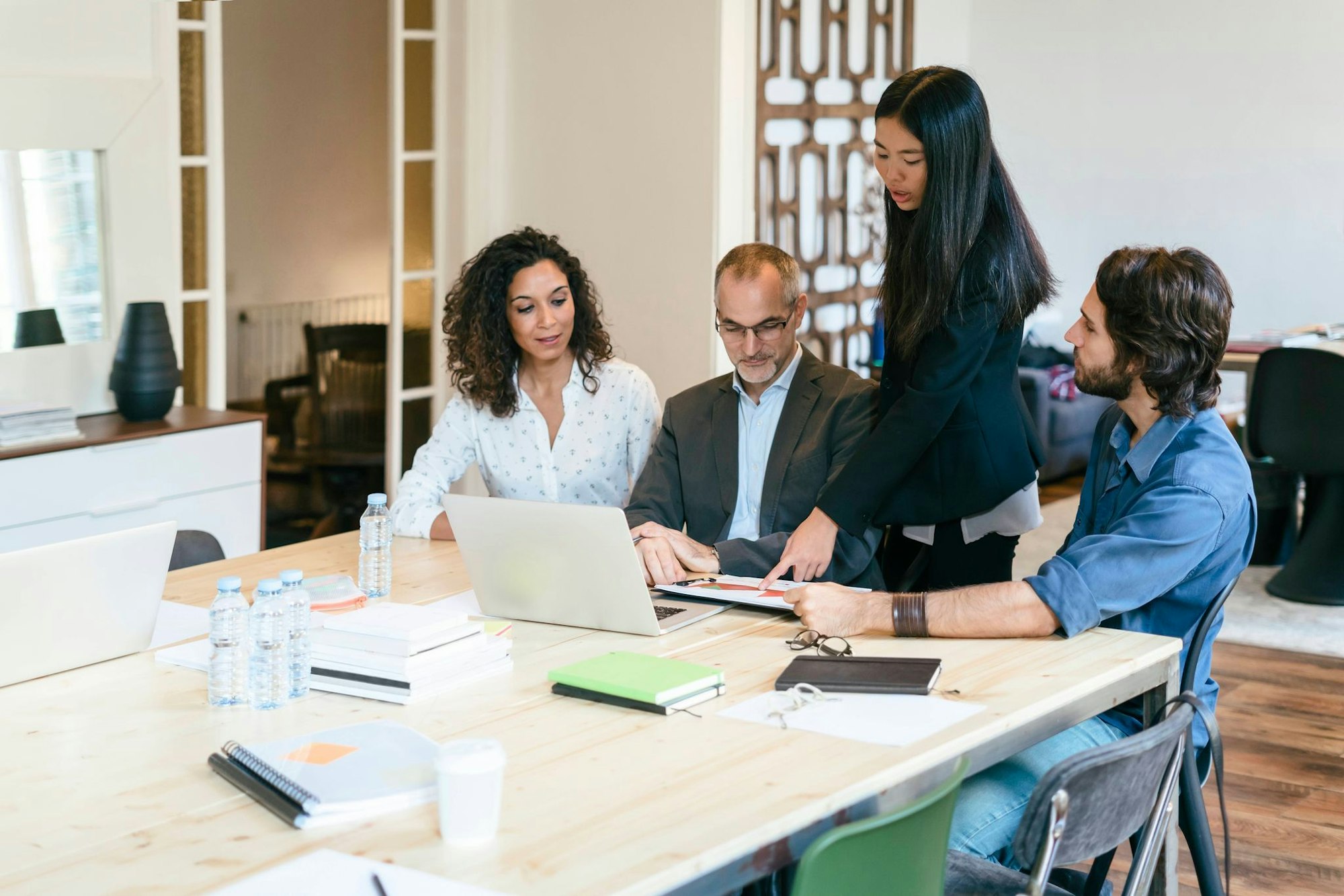 Ein Mitarbeiterrat kann Partizipation im Unternehmen fördern.