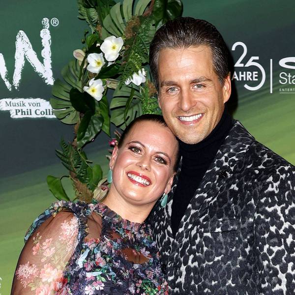 Nadja Scheiwiller und Alexander Klaws bei der Premiere des Musicals „Tarzan“ im Stage Theater Neue Flora in Hamburg.