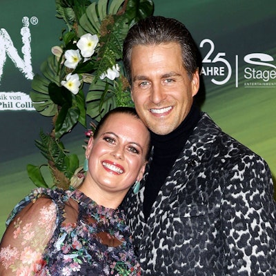 Nadja Scheiwiller und Alexander Klaws bei der Premiere des Musicals „Tarzan“ im Stage Theater Neue Flora in Hamburg.