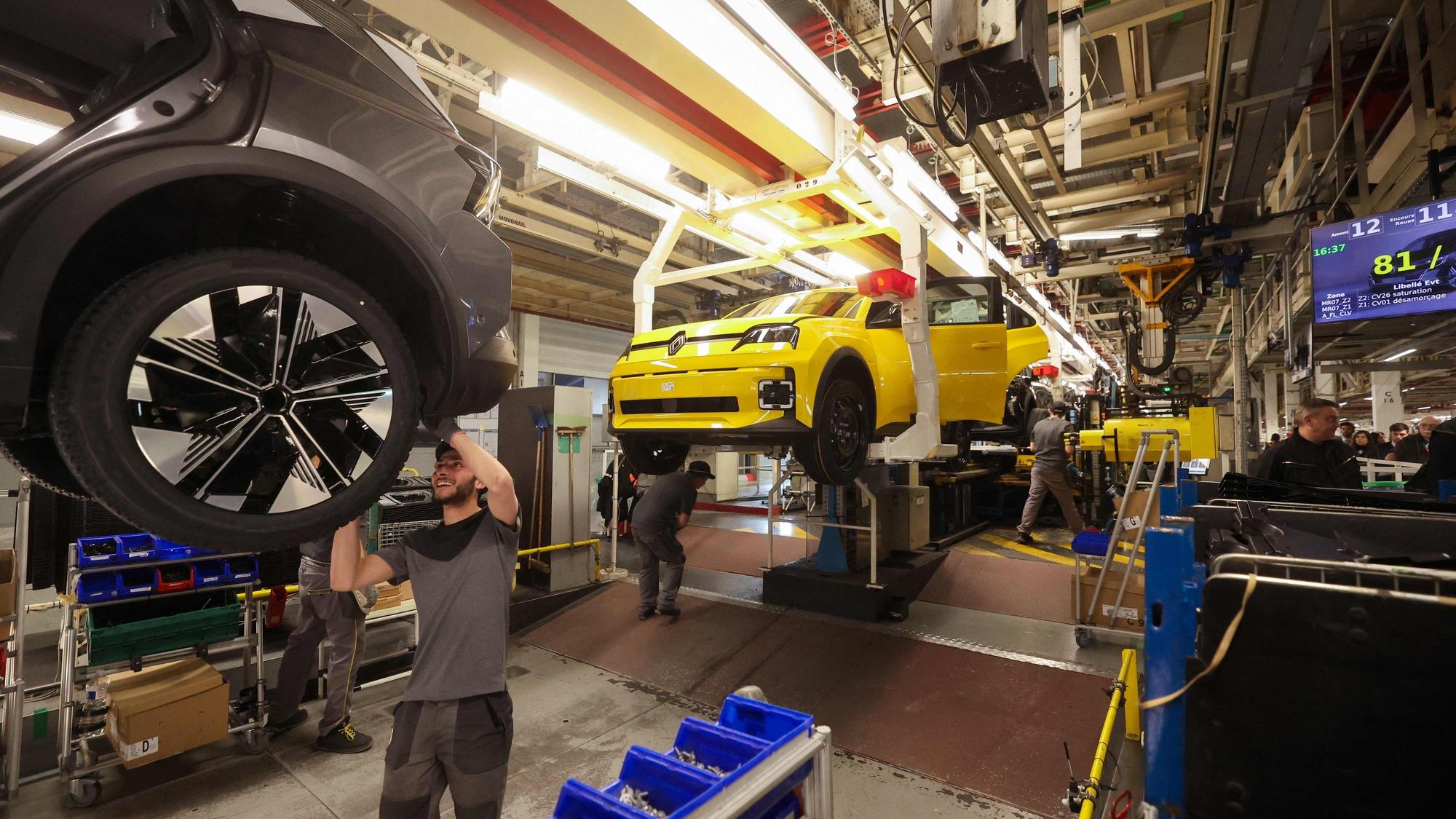 Im französischen Renault-Werk in Douai sollen bald auch die Modelle von Ford gebaut werden.