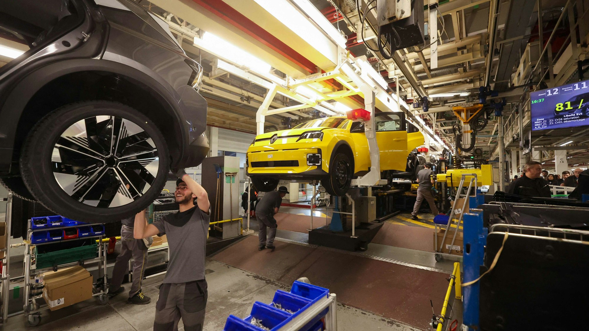 Im französischen Renault-Werk in Douai sollen bald auch die Modelle von Ford gebaut werden.