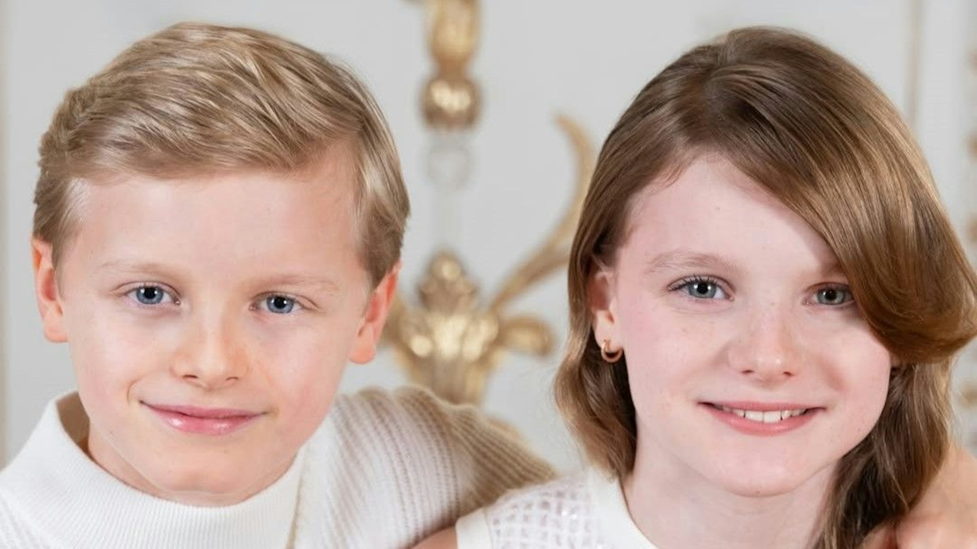 Prinz Jacques und Prinzessin Gabriella auf den neuen Porträts