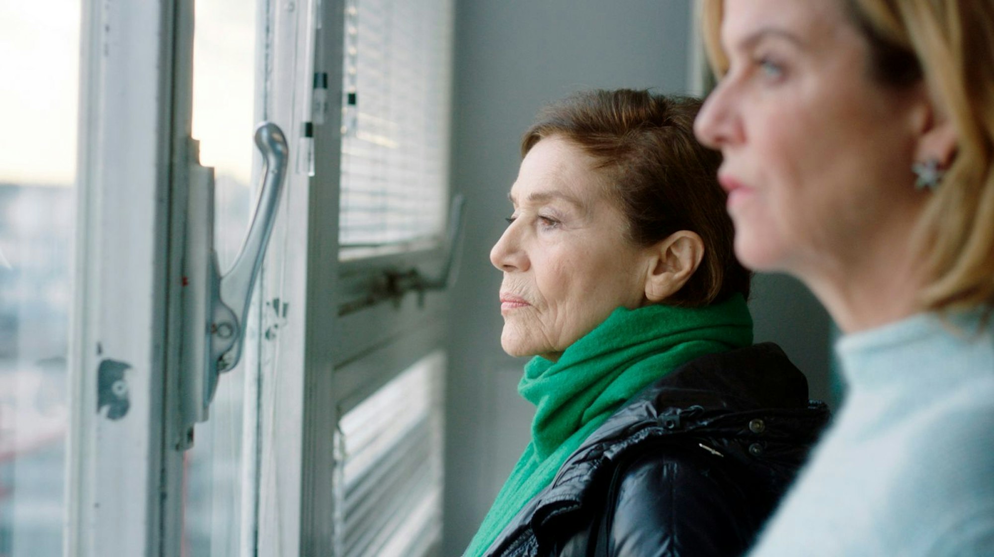 Hannelore Elsner (links) und Margarita Broich standen gemeinsam für den Frankfurter „Tatort: Die Guten und die Bösen“ vor der Kamera. (Bild: HR / Degeto)