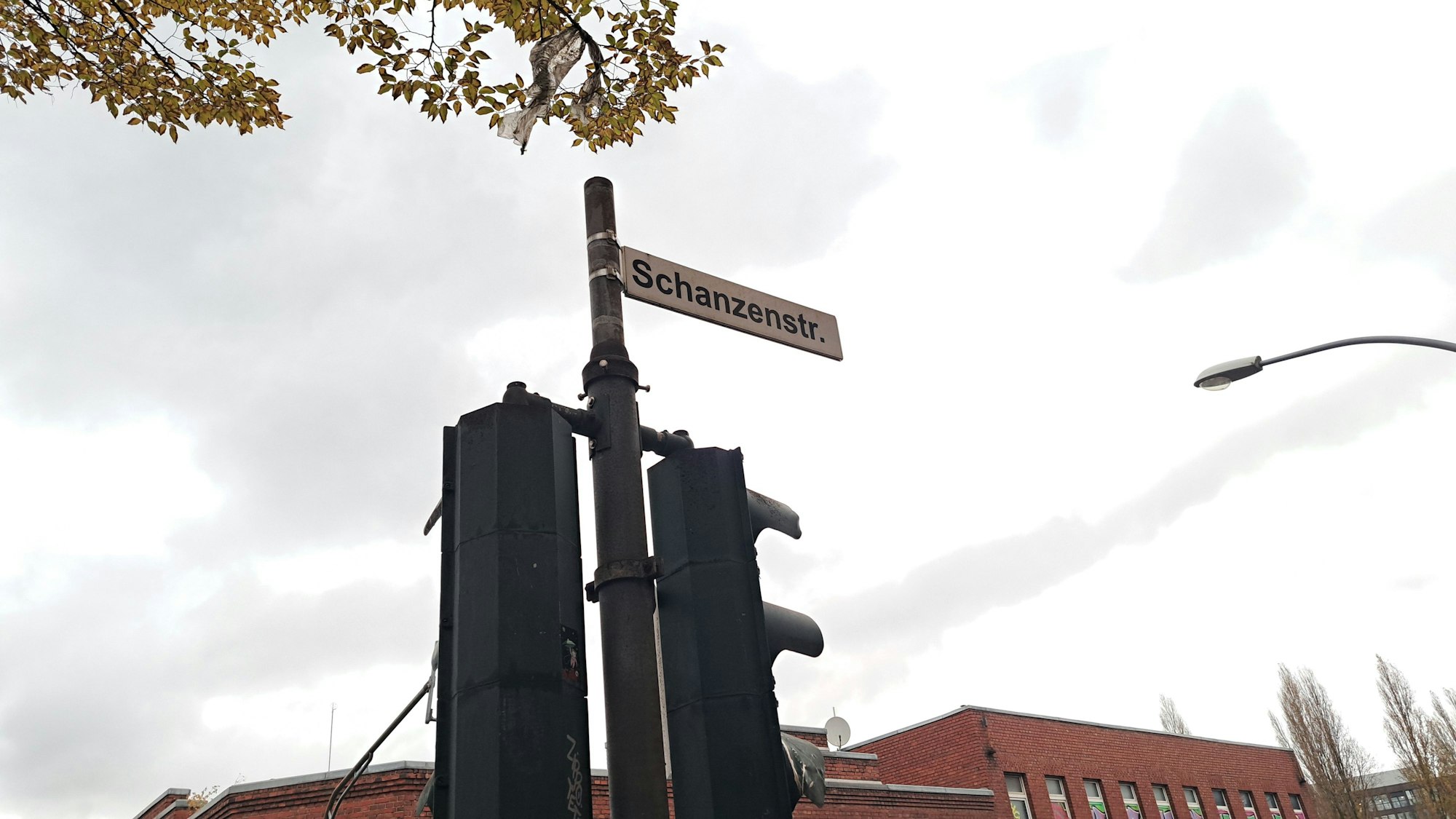 Ein Schild in der Mülheimer Schanzenstraße.