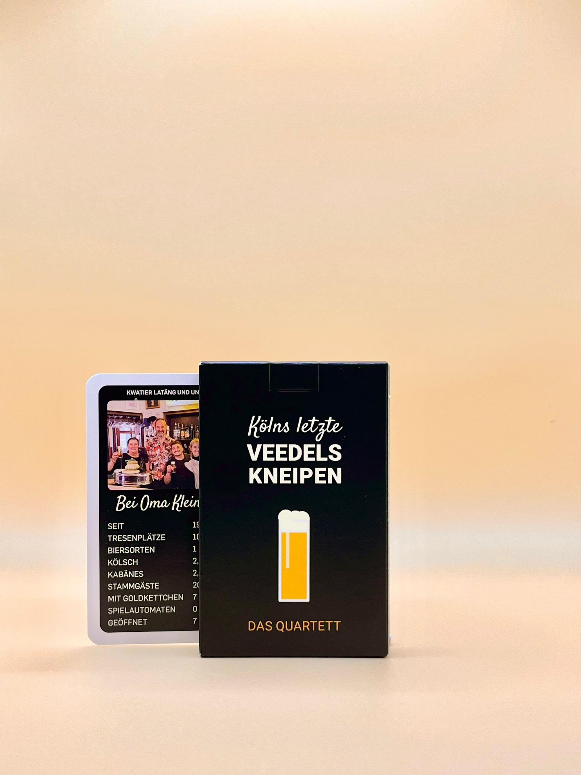 Das Kartenspiel Veedelskneipen-Quartett