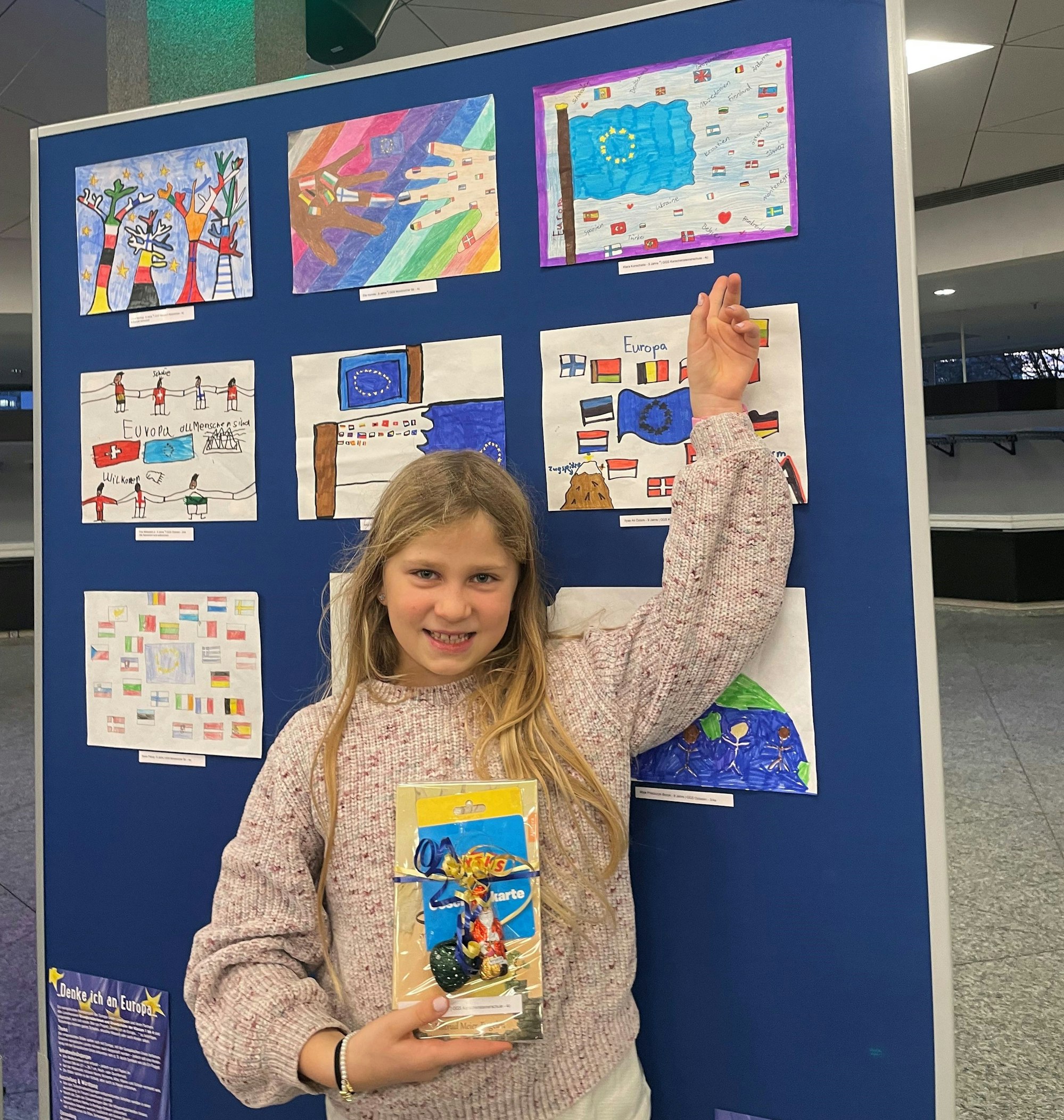 Klara Konschalla wurde im Forum Leverkusen für ihr Werk ausgezeichnet.