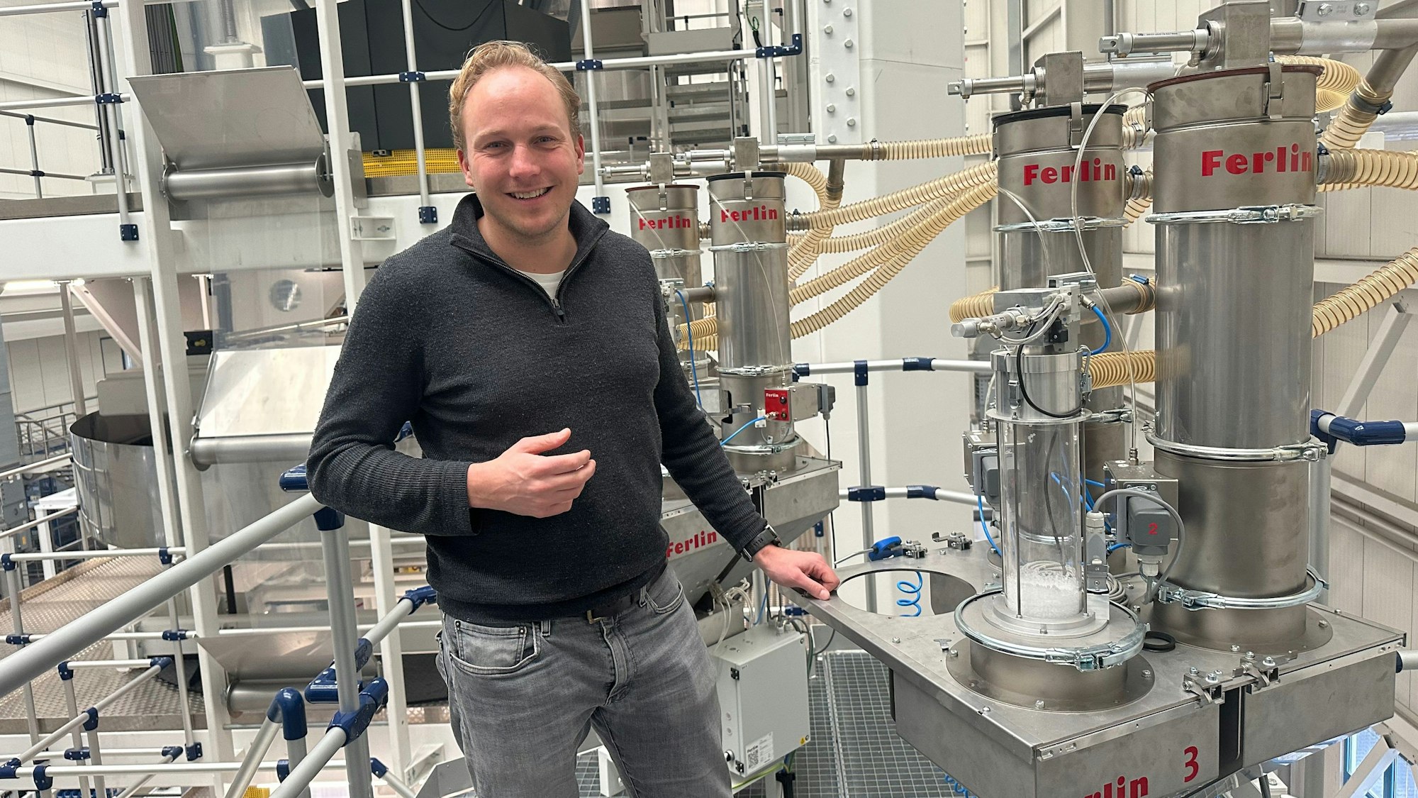 Felix Kuhne ist als dritte Generation in die Firma eingestiegen.