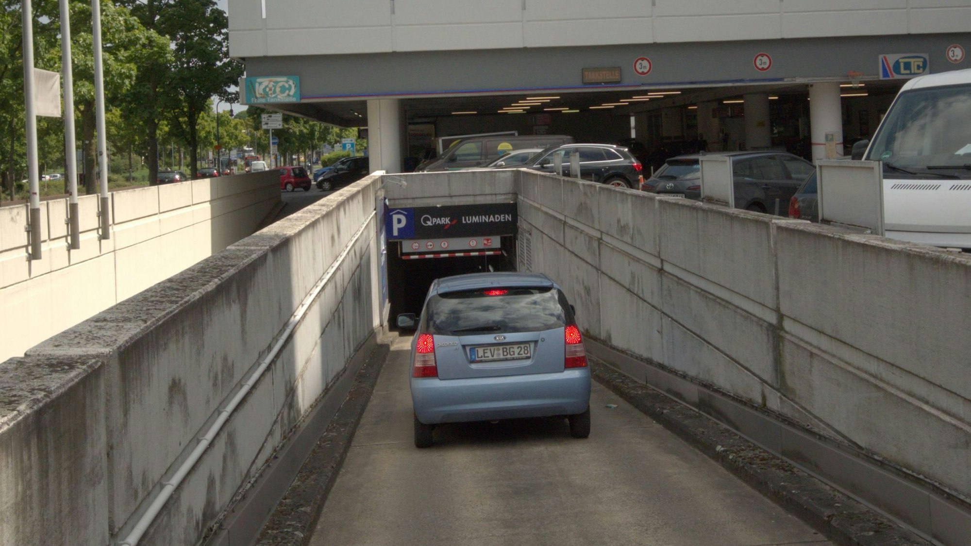 Das Parkhaus Luminaden. Bild: Ralf Krieger