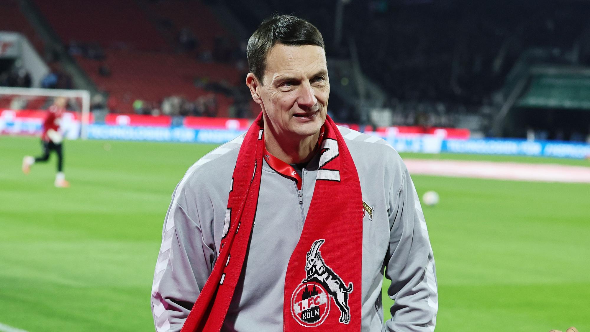 1. FC Köln vs. Eintracht Frankfurt, 11. Spieltag, 22.11.2025, 18.30 Uhr, Ulf Sobek (1. FC Köln), Bild: Herbert Bucco