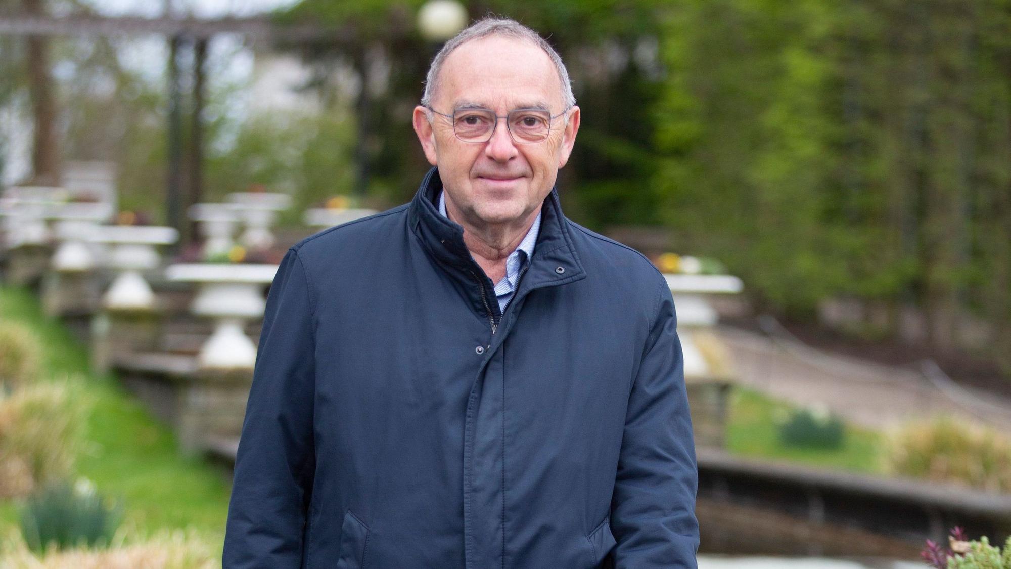 Norbert Walter-Borjan, ehemaliger Minister der Finanzen des Landes Nordrhein-Westfalen und früherer Bundeschef der SPD.