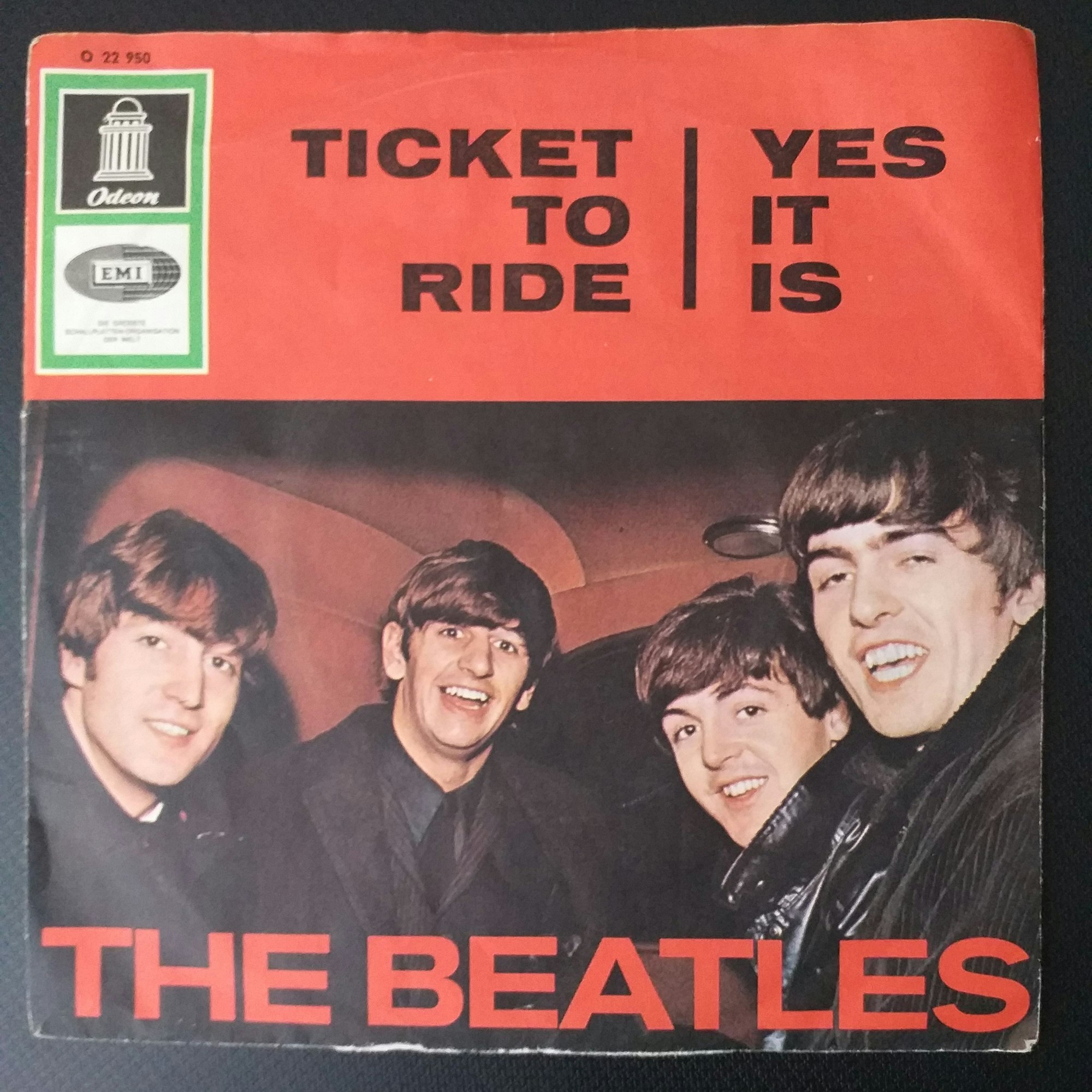 „Ticket to ride “von den Beatles war Martina Essels erste Platte.