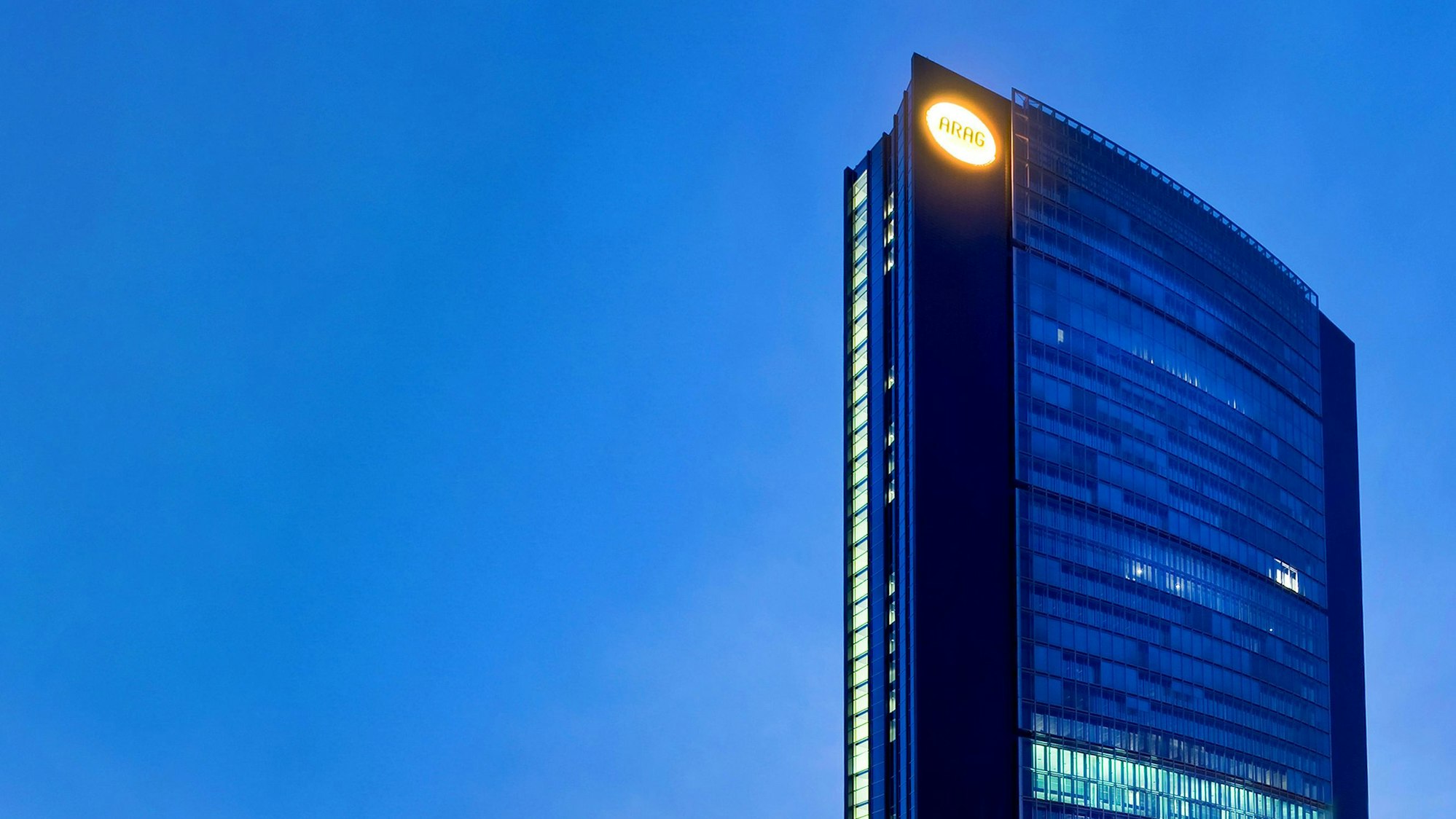 Die Zentrale der ARAG-Versicherung