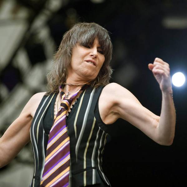 Chrissie Hynde bei einem Live-Auftritt.