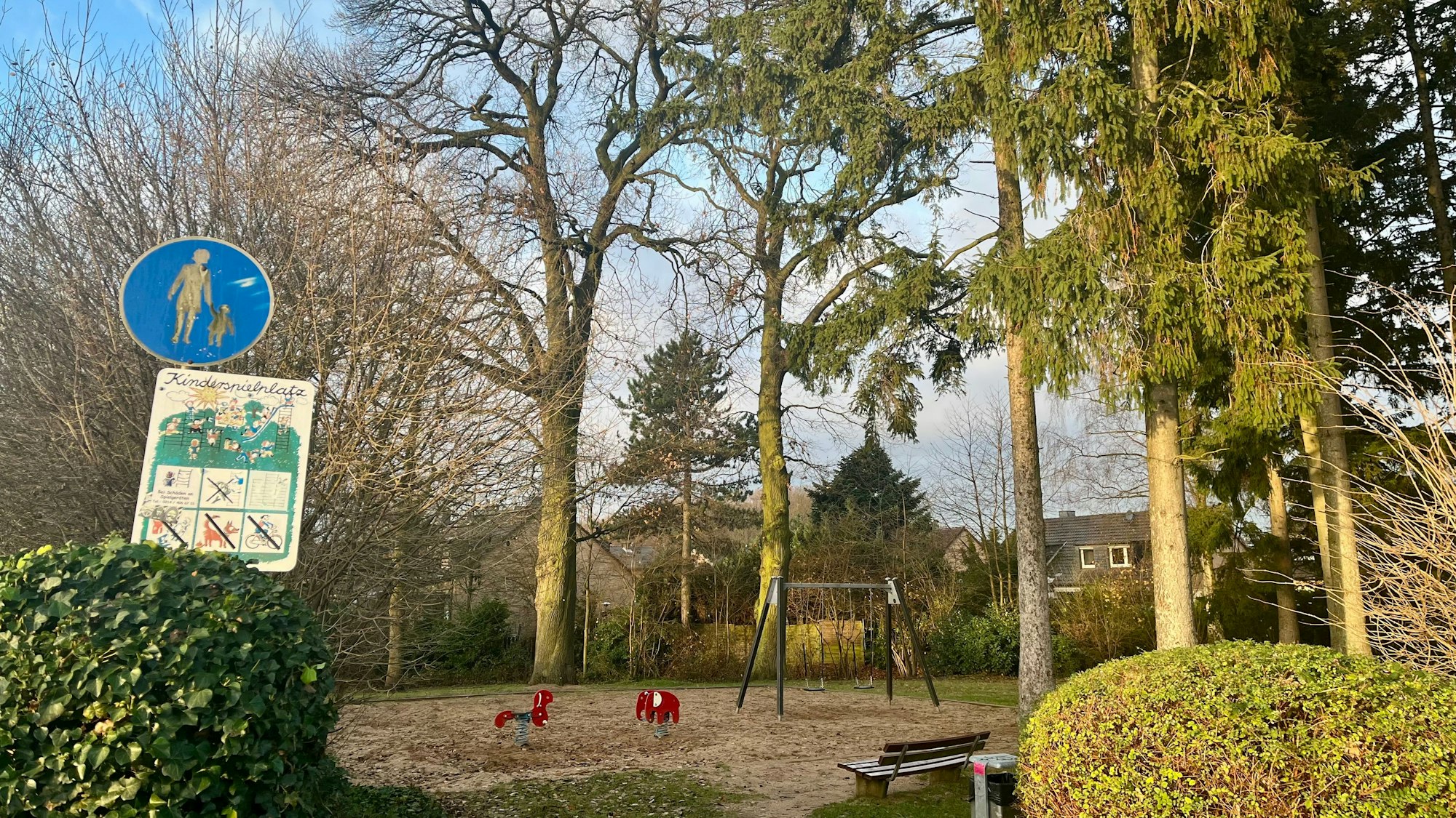 Der Spielplatz an der Martin-Buber-Straße