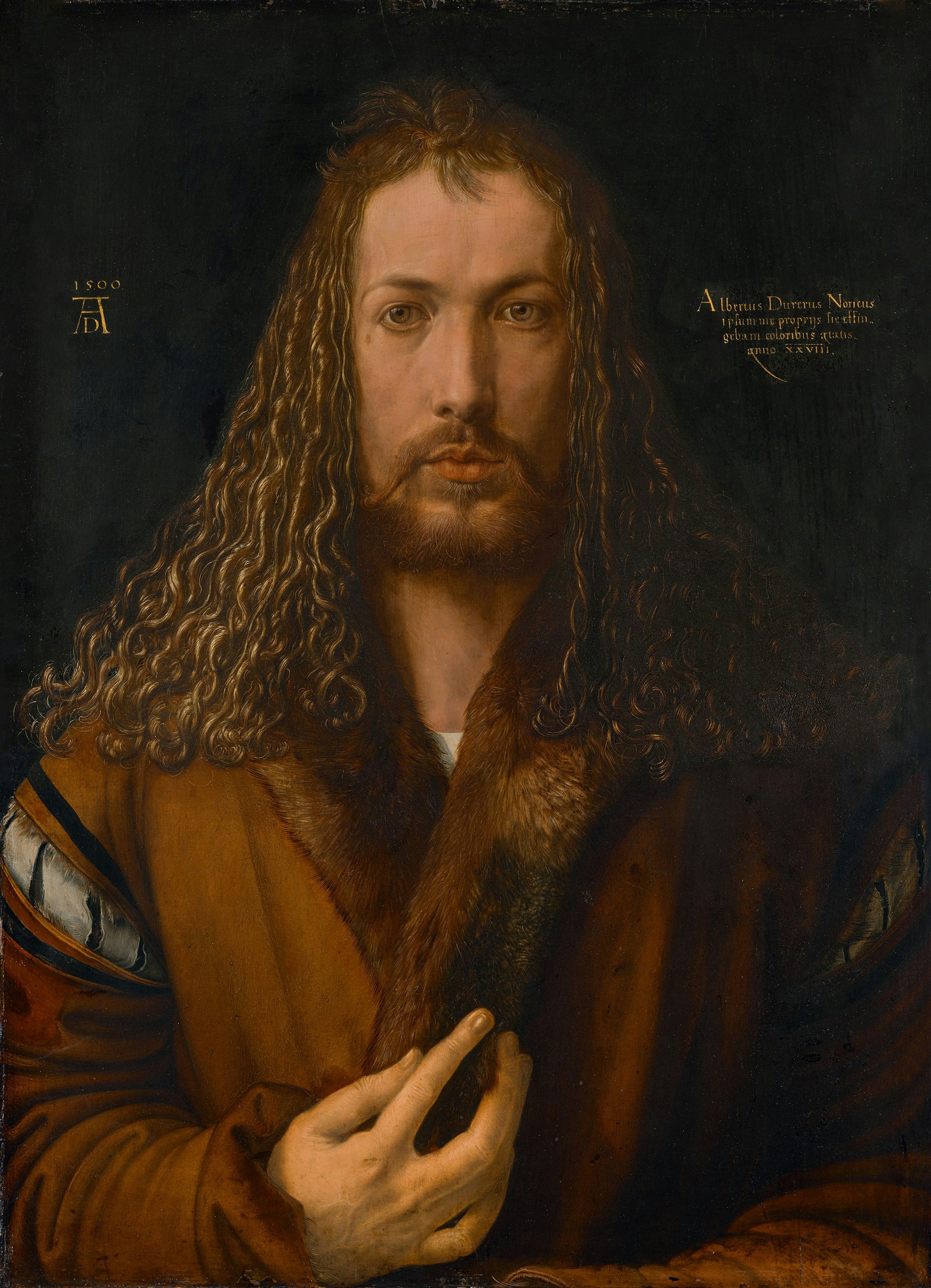 „Selbstbildnis“ als Jesus von Albrecht Dürer