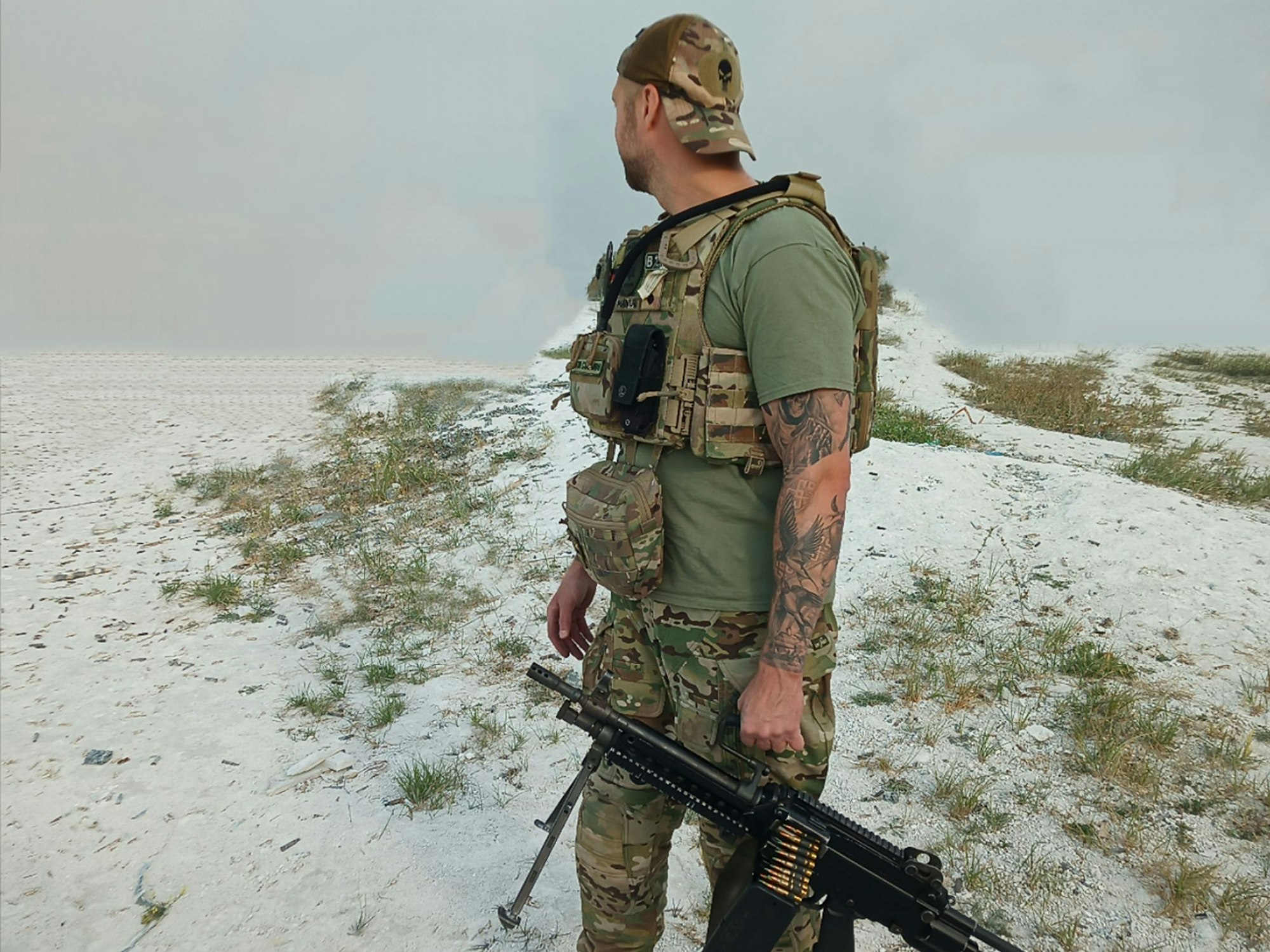 Hugo bei einem Einsatz in der Ukraine