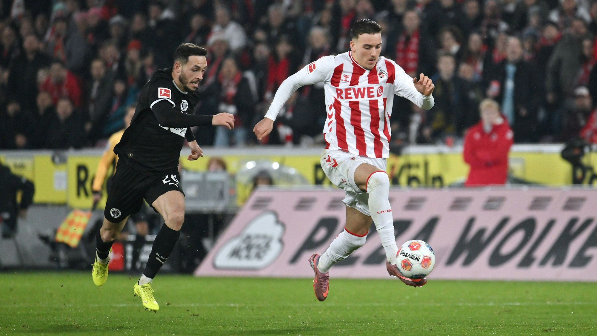 Ab durch die Mitte: Gegen St. Pauli lief Said El Mala auf dem Weg zum Kölner 1:0 allen davon.