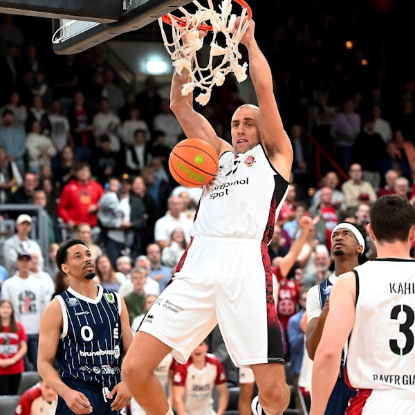 03.10.2025, Basketball-Bayer Giants-Bochum
Dennis Heinzmann (Bayer)
Foto: Uli Herhaus