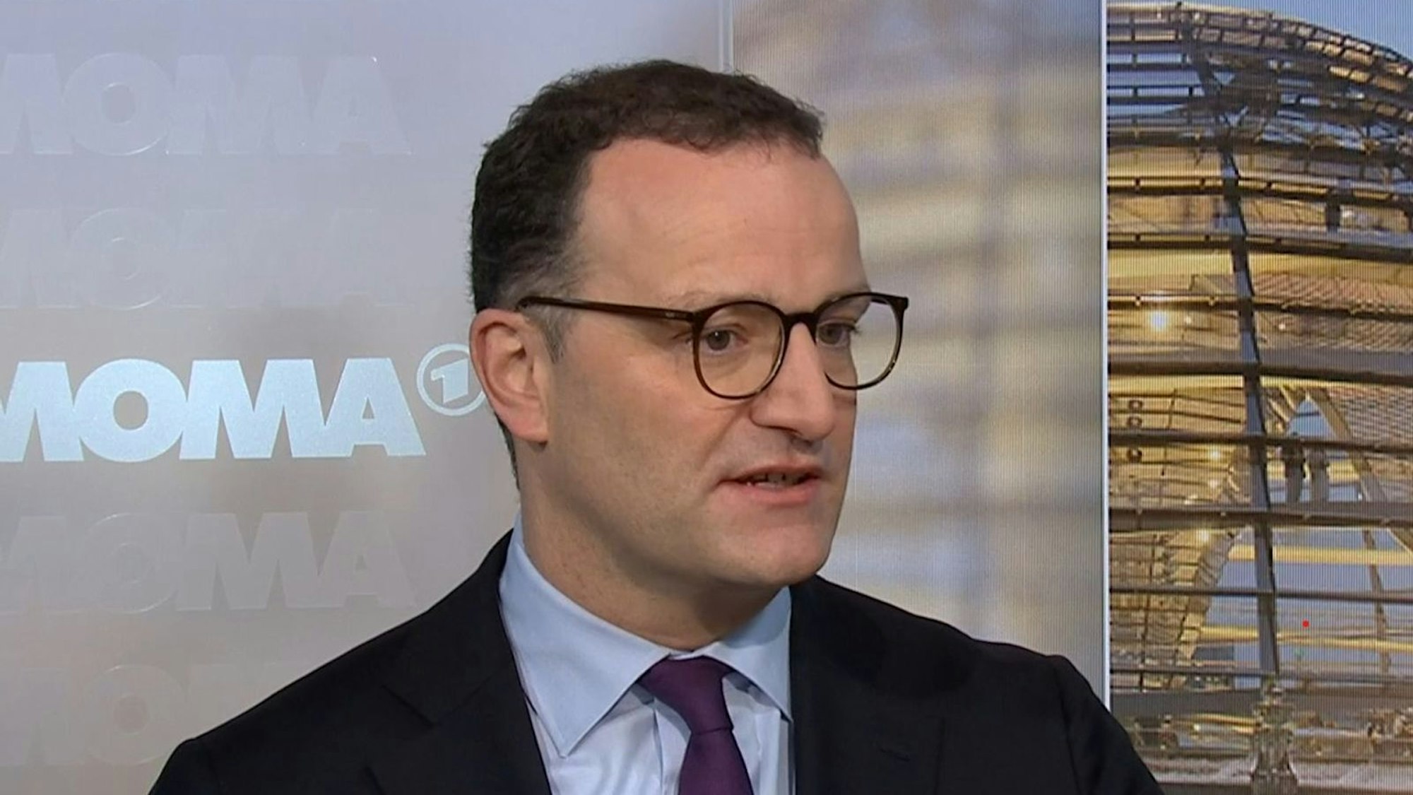 Am Montag war Jens Spahn im ARD-“Morgenmagazin“ zu Gast. (Bild: ARD)