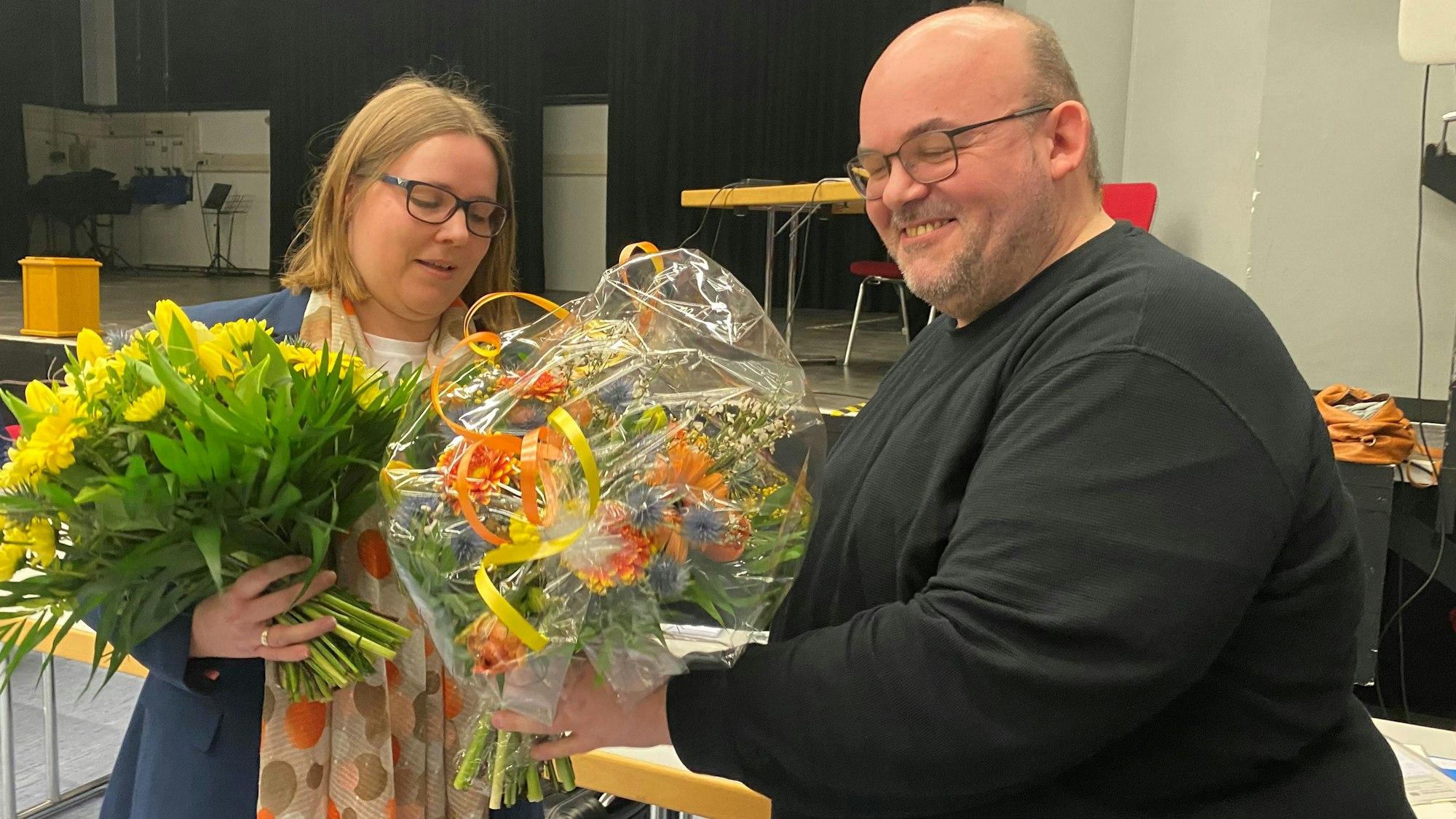 Zu sehen sind Michael Weitz und Kerstin Richter.