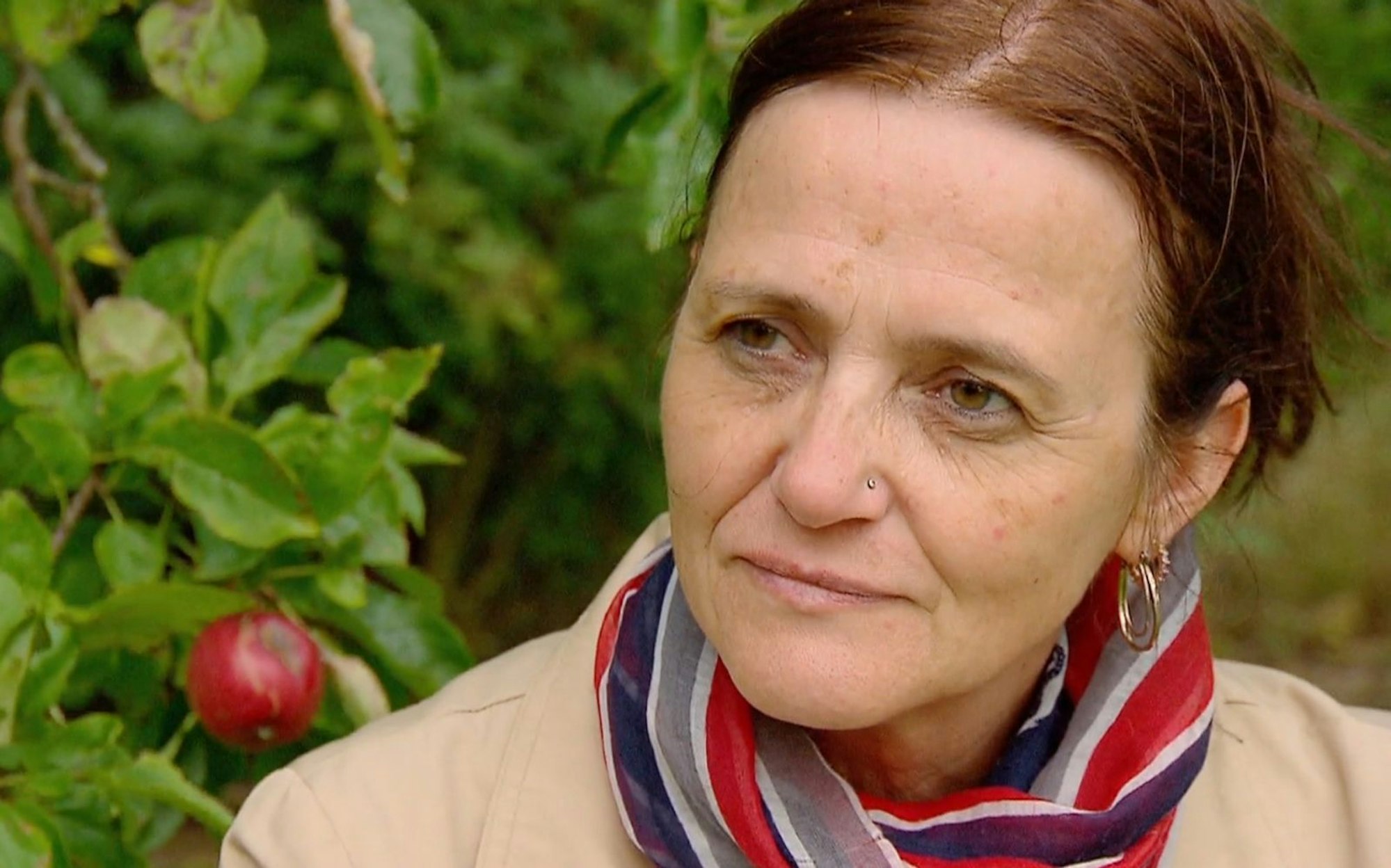 Kirstin ist enttäuscht von dem Bauern. (Bild: RTL)