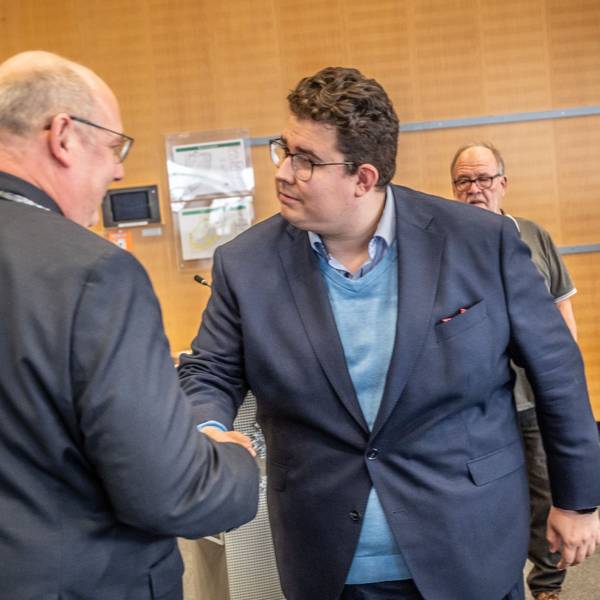 Yannick Noe und Stefan Hebbel