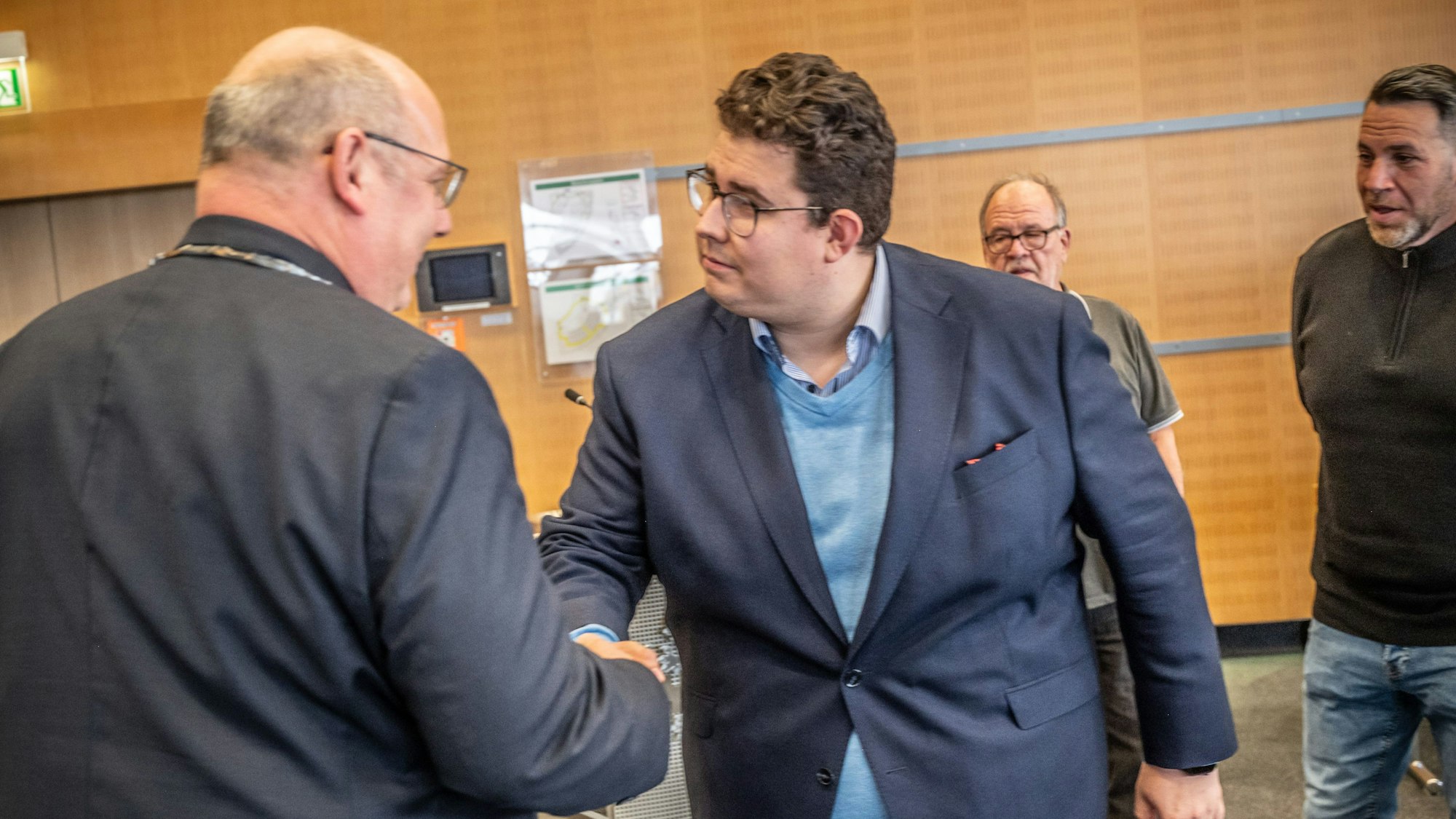 Yannick Noe und Stefan Hebbel