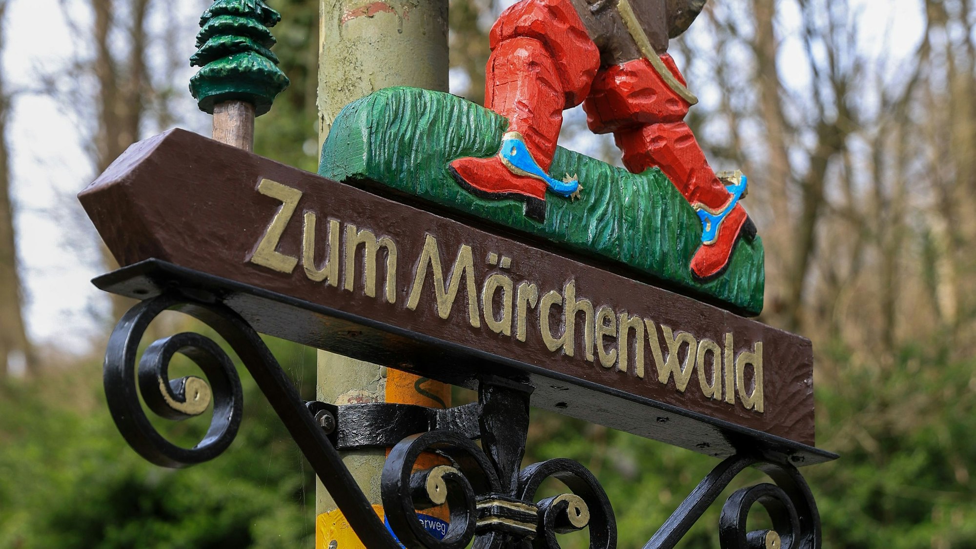 Der Eingang zum Märchenwald. (Archivbild)