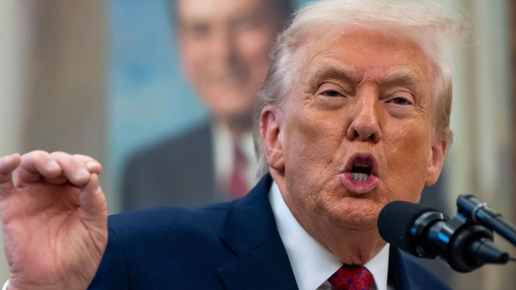 US-Präsident Donald Trump am 15. Dezember 2025.