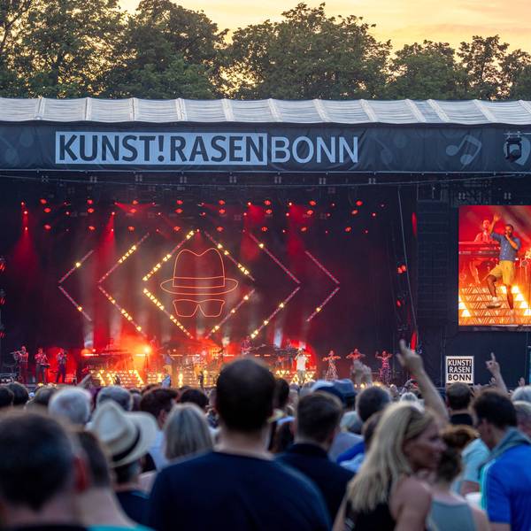 Konzert auf dem Bonner KunstRasen 2025 (Archivfoto).