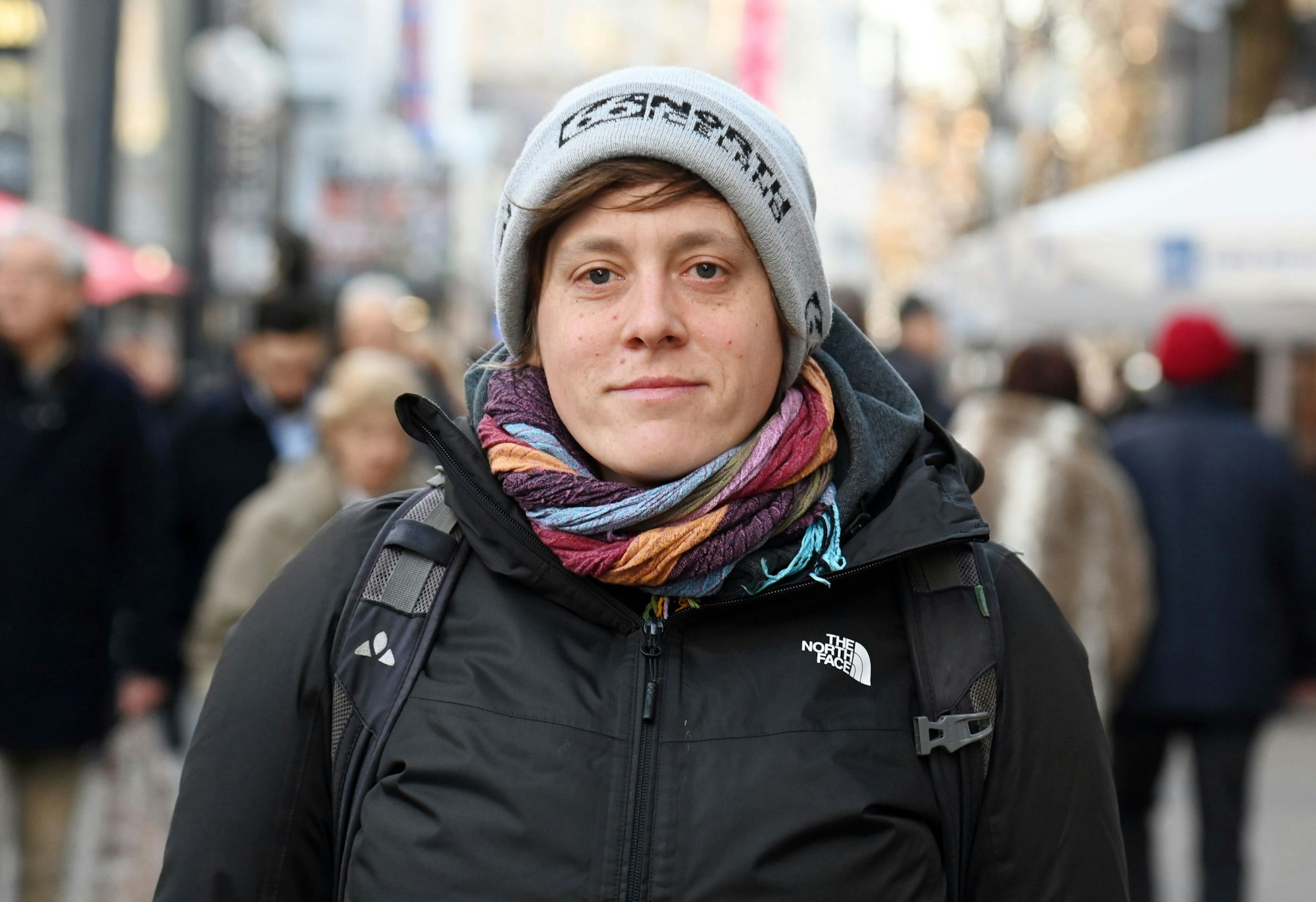 Die Streetworkerin Friederike Bender arbeitet viel mit rumänischen Bettlern in Köln.