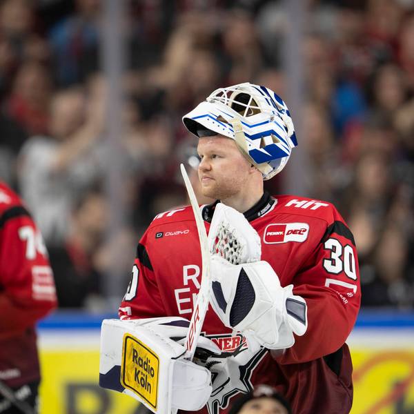 PENNY DEL 1 Kölner Haie - Dresdner Eislöwen Köln, 16.11.2025 Janne Juvonen Kölner Haie, Torwart, 30 PENNY DEL 1 Kölner Haie - Dresdner Eislöwen am 16.11.2025 in der Lanxess Arena in Köln Deutschland. *** PENNY DEL 1 Kölner Haie Dresdner Eislöwen Cologne, 16 11 2025 Janne Juvonen Kölner Haie, Goalkeeper, 30 PENNY DEL 1 Kölner Haie Dresdner Eislöwen on 16 11 2025 at the Lanxess Arena in Cologne Germany Copyright: xBEAUTIFULxSPORTS/AndreasxDickx