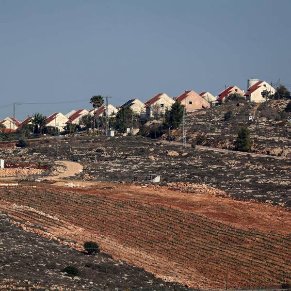 A general view of the Israeli the Esh Kodesh outpost in the occupied West Bank on Decmeber 14, 2025. (Photo by Zain JAAFAR / AFP)